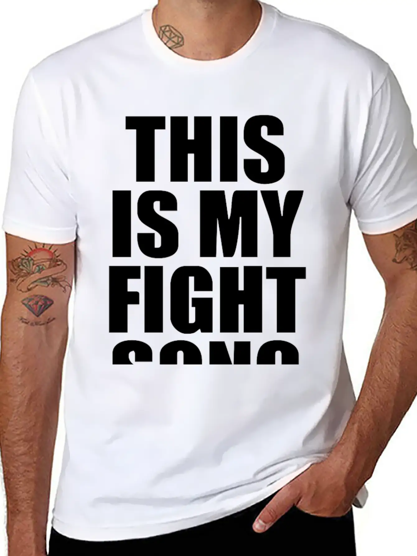 This Is My Fight Song Unisex Casual T-Shirt – Clean Design For Daily Comfort