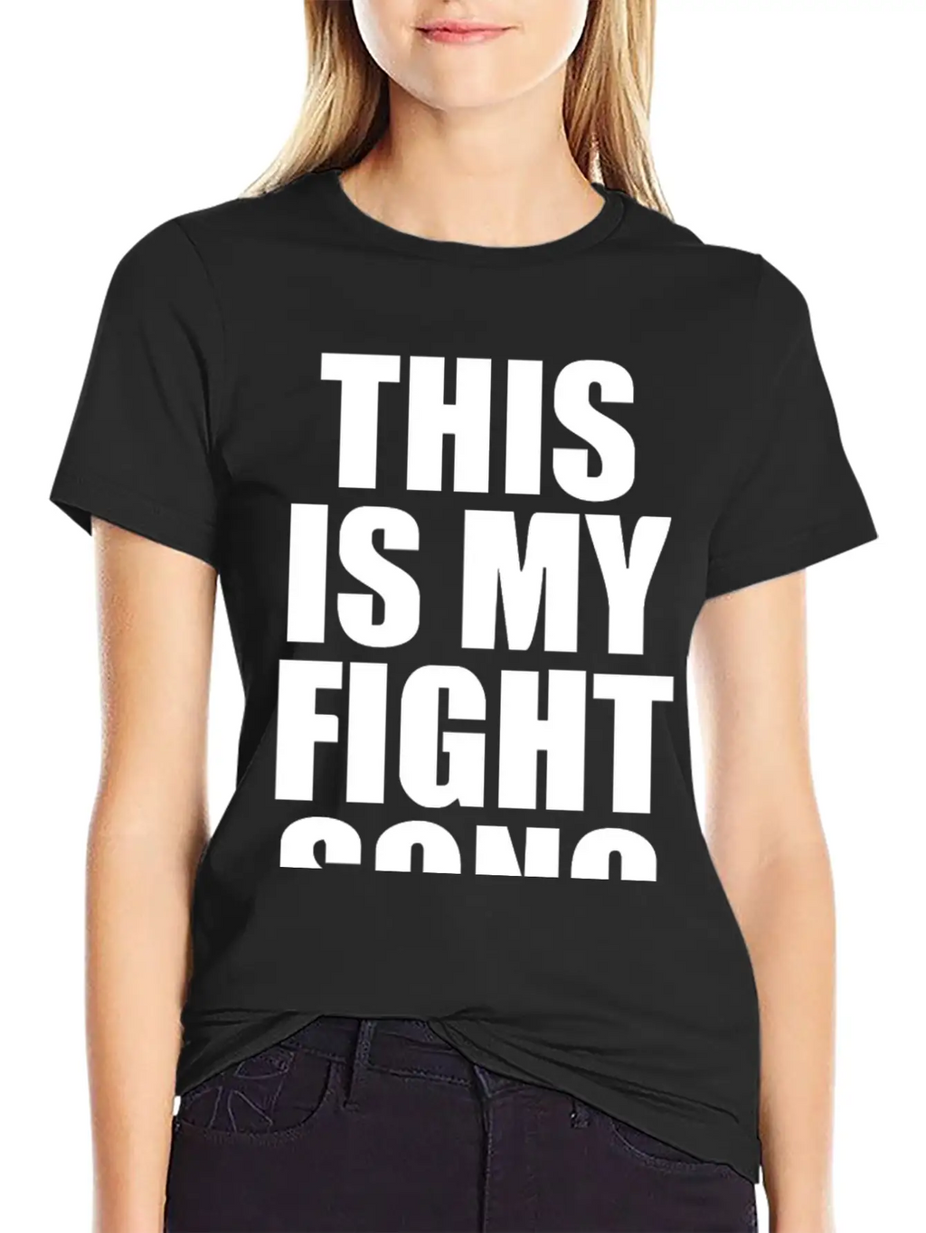This Is My Fight Song Unisex Casual T-Shirt – Clean Design For Daily Comfort