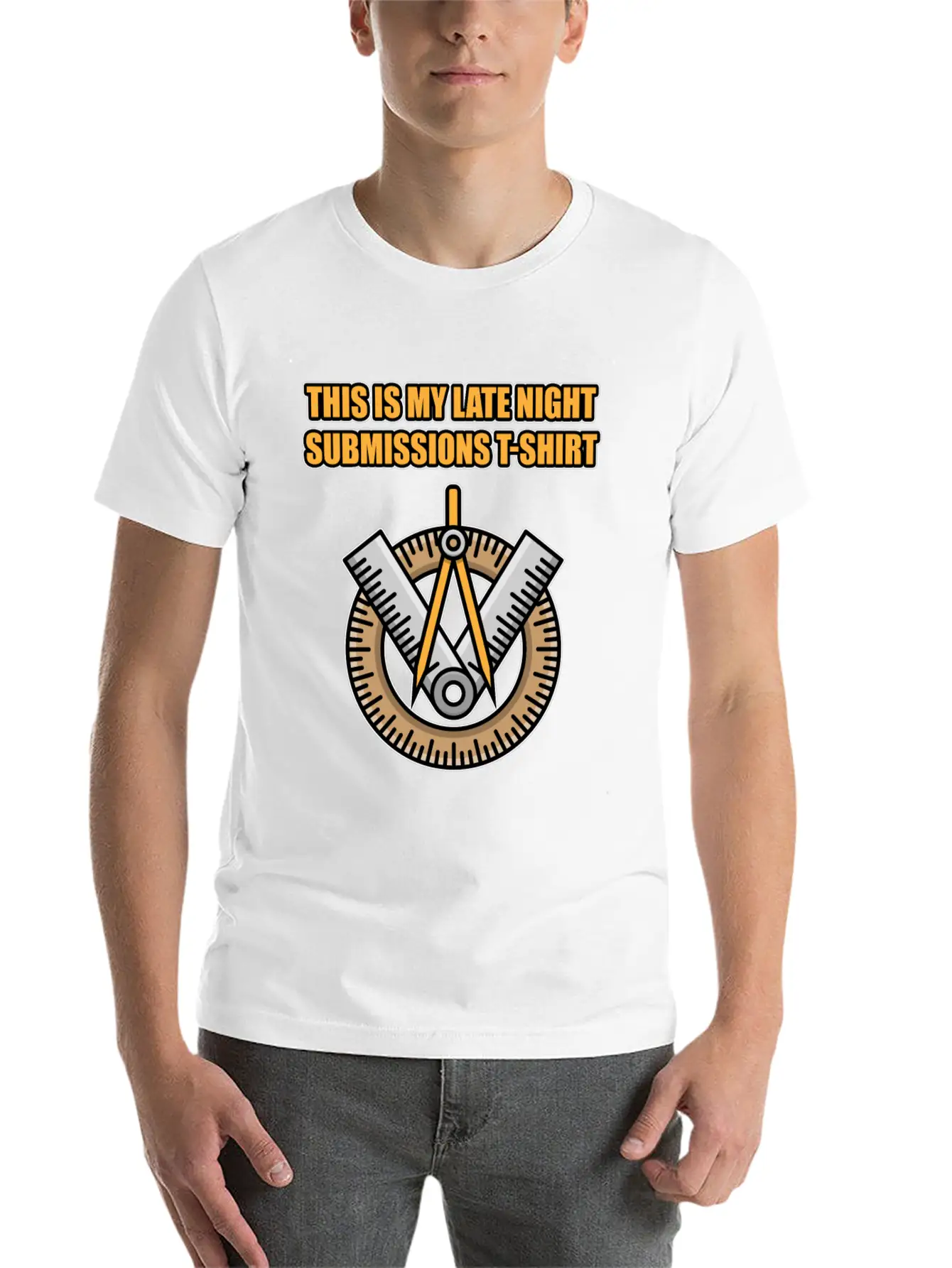 This Is My Late Night Submissions T-shirt Architec Essential Cotton Tee For Daily Outfits – Unisex Style