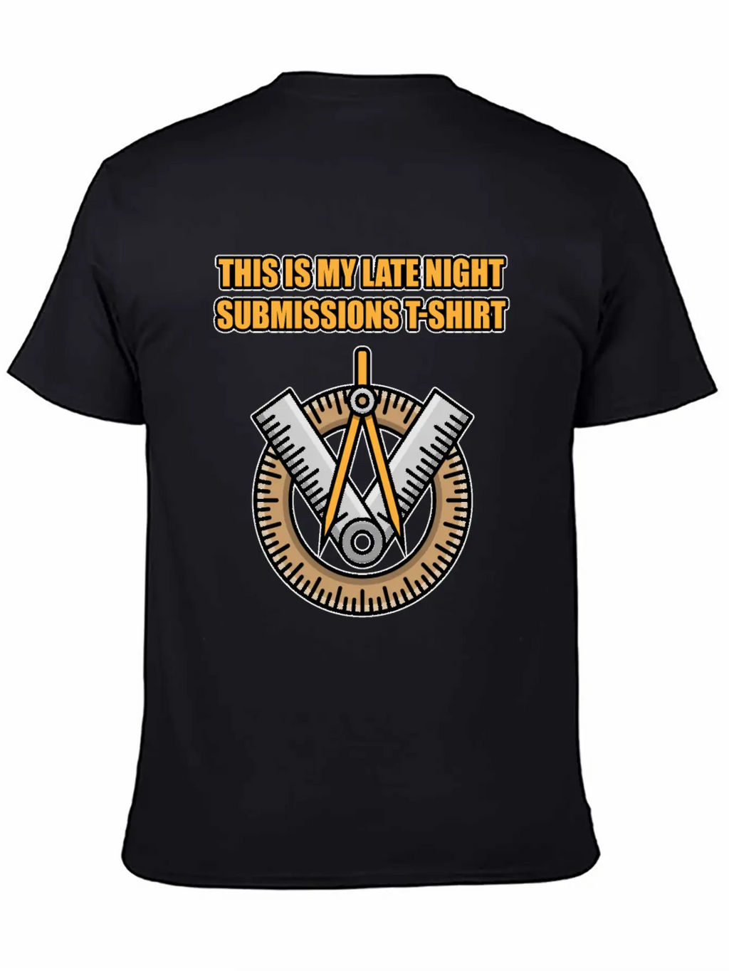 This Is My Late Night Submissions T-shirt Architec Essential Cotton Tee For Daily Outfits – Unisex Style
