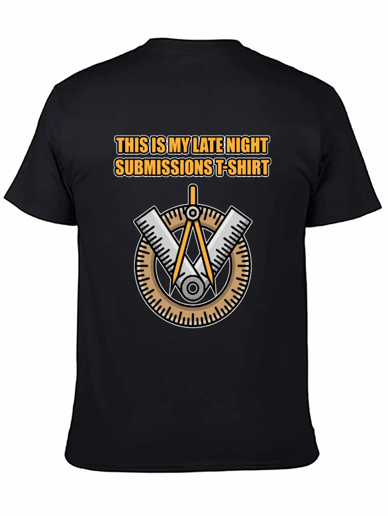 This Is My Late Night Submissions T-shirt Architec Essential Cotton Tee For Daily Outfits – Unisex Style