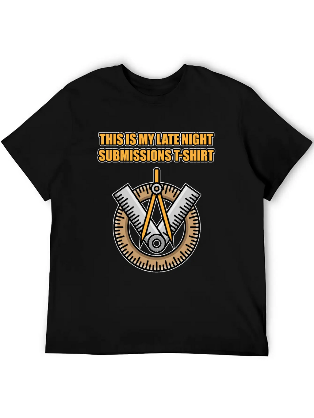 This Is My Late Night Submissions T-shirt Architec Essential Cotton Tee For Daily Outfits – Unisex Style