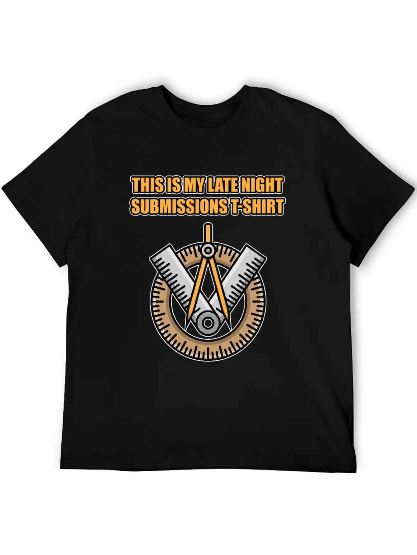 This Is My Late Night Submissions T-shirt Architec Essential Cotton Tee For Daily Outfits – Unisex Style
