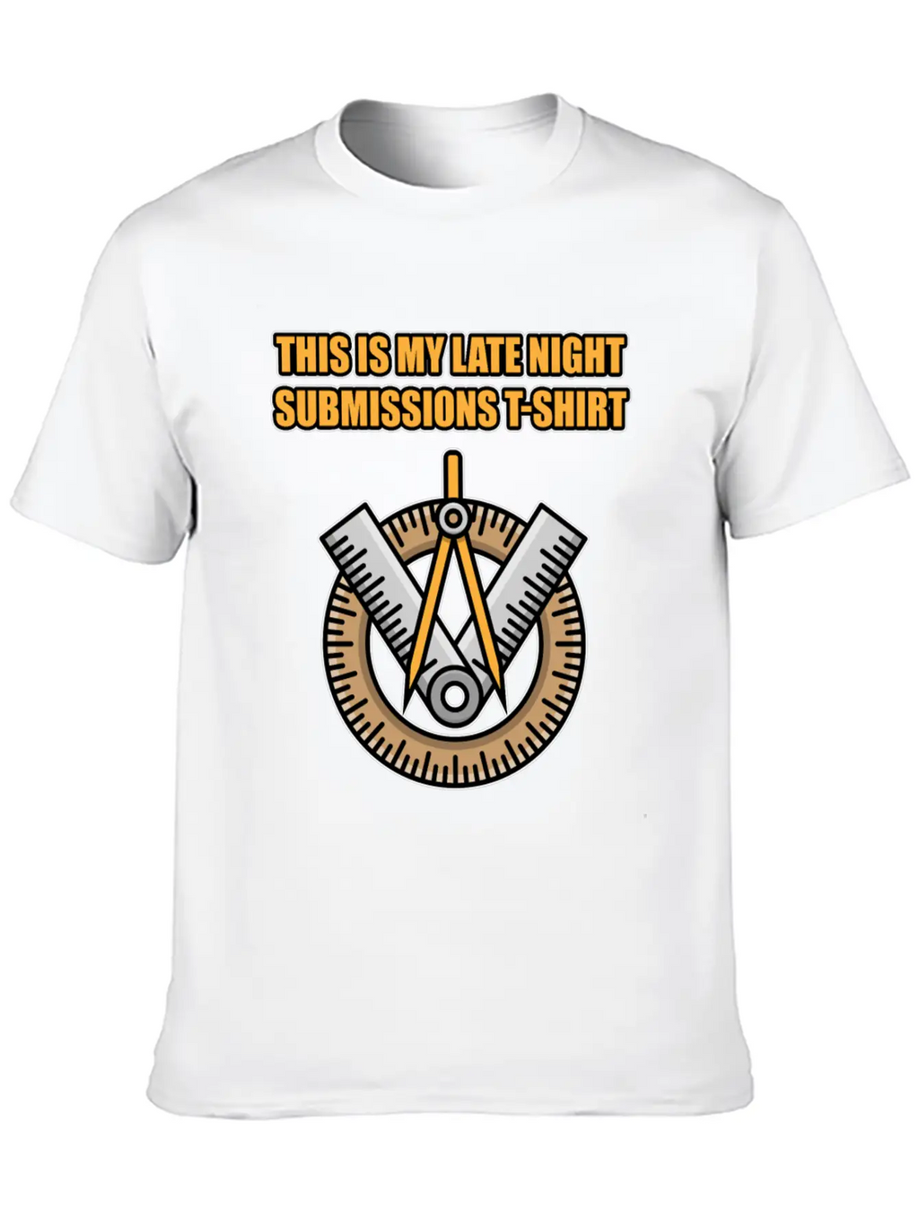 This Is My Late Night Submissions T-shirt Architec Essential Cotton Tee For Daily Outfits – Unisex Style