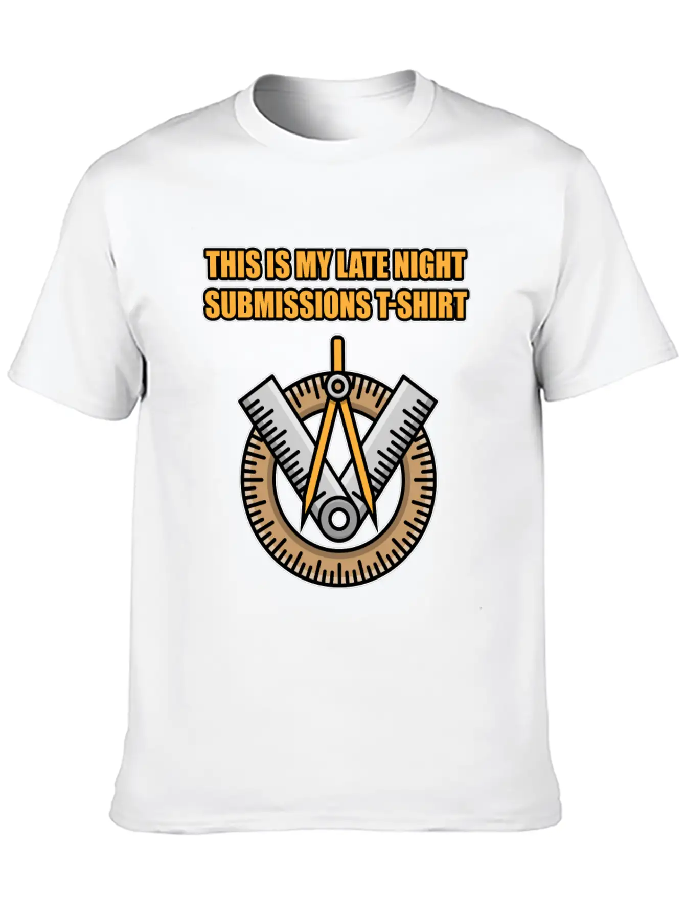 This Is My Late Night Submissions T-shirt Architec Essential Cotton Tee For Daily Outfits – Unisex Style