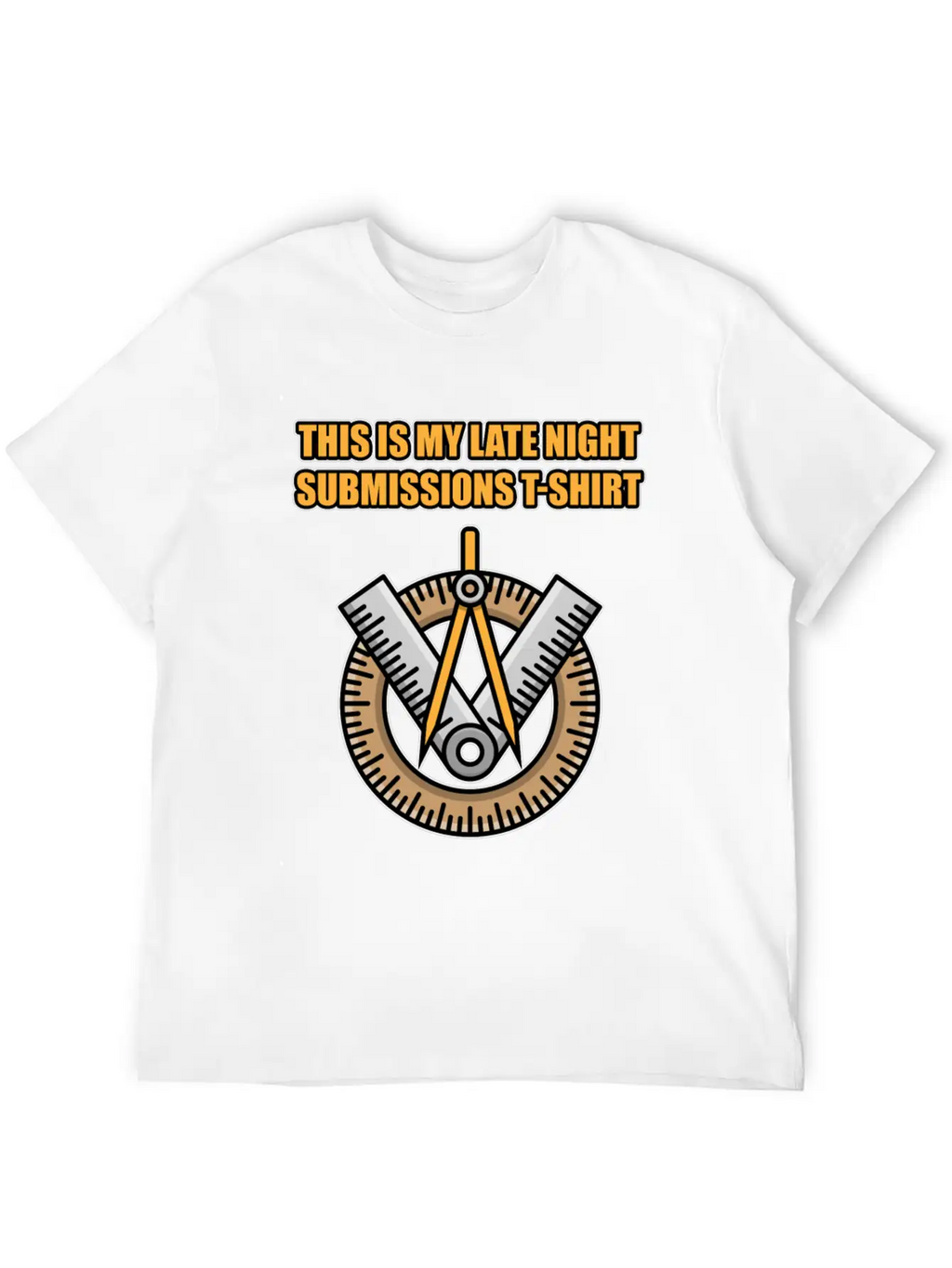 This Is My Late Night Submissions T-shirt Architec Essential Cotton Tee For Daily Outfits – Unisex Style