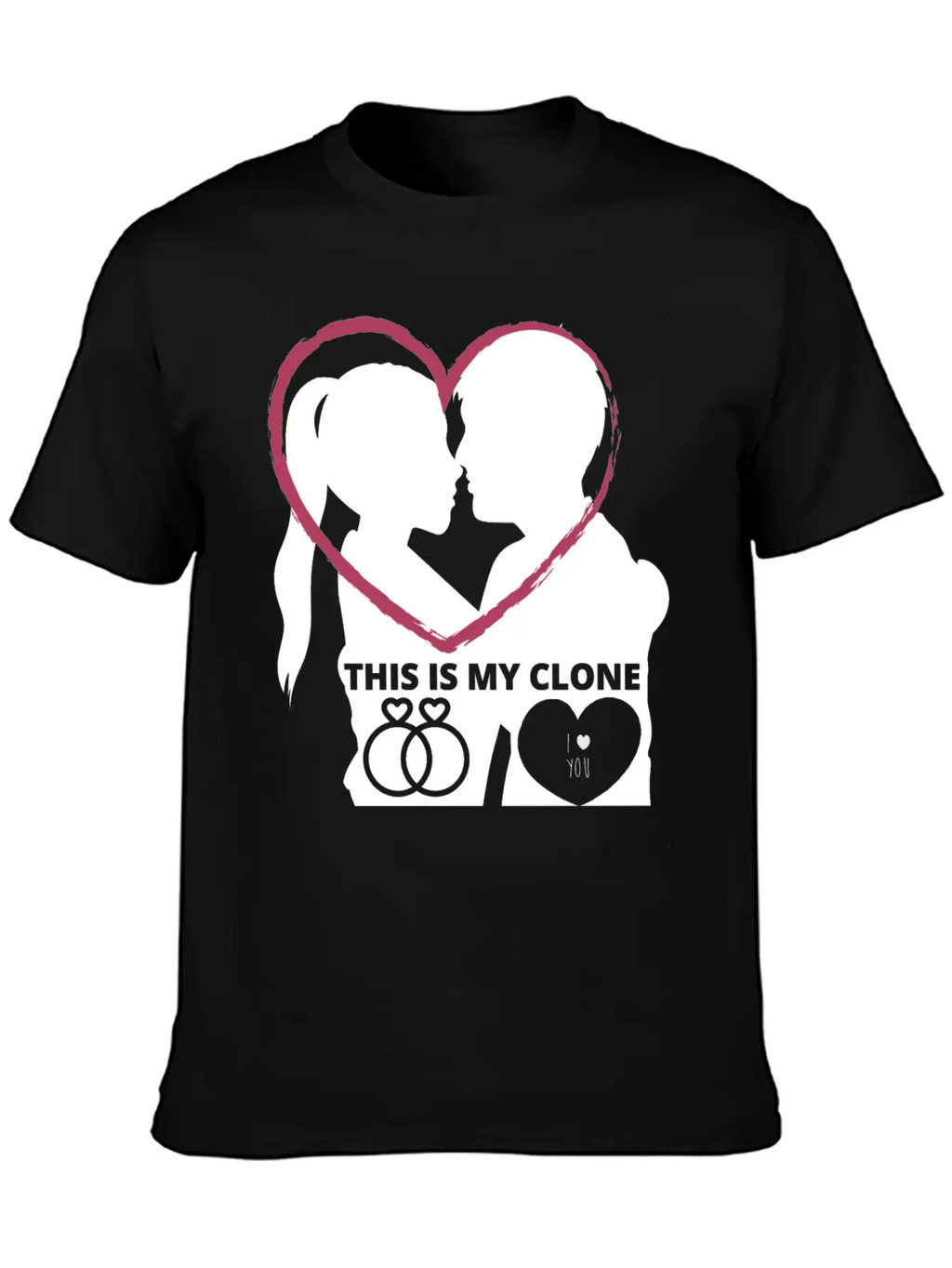 This Is My Shadow Clone Unisex Short Sleeve Soft Cotton T-Shirt – Casual Everyday Wear