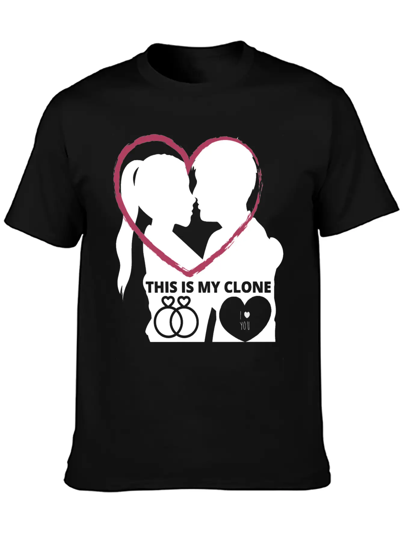 This Is My Shadow Clone Unisex Short Sleeve Soft Cotton T-Shirt – Casual Everyday Wear