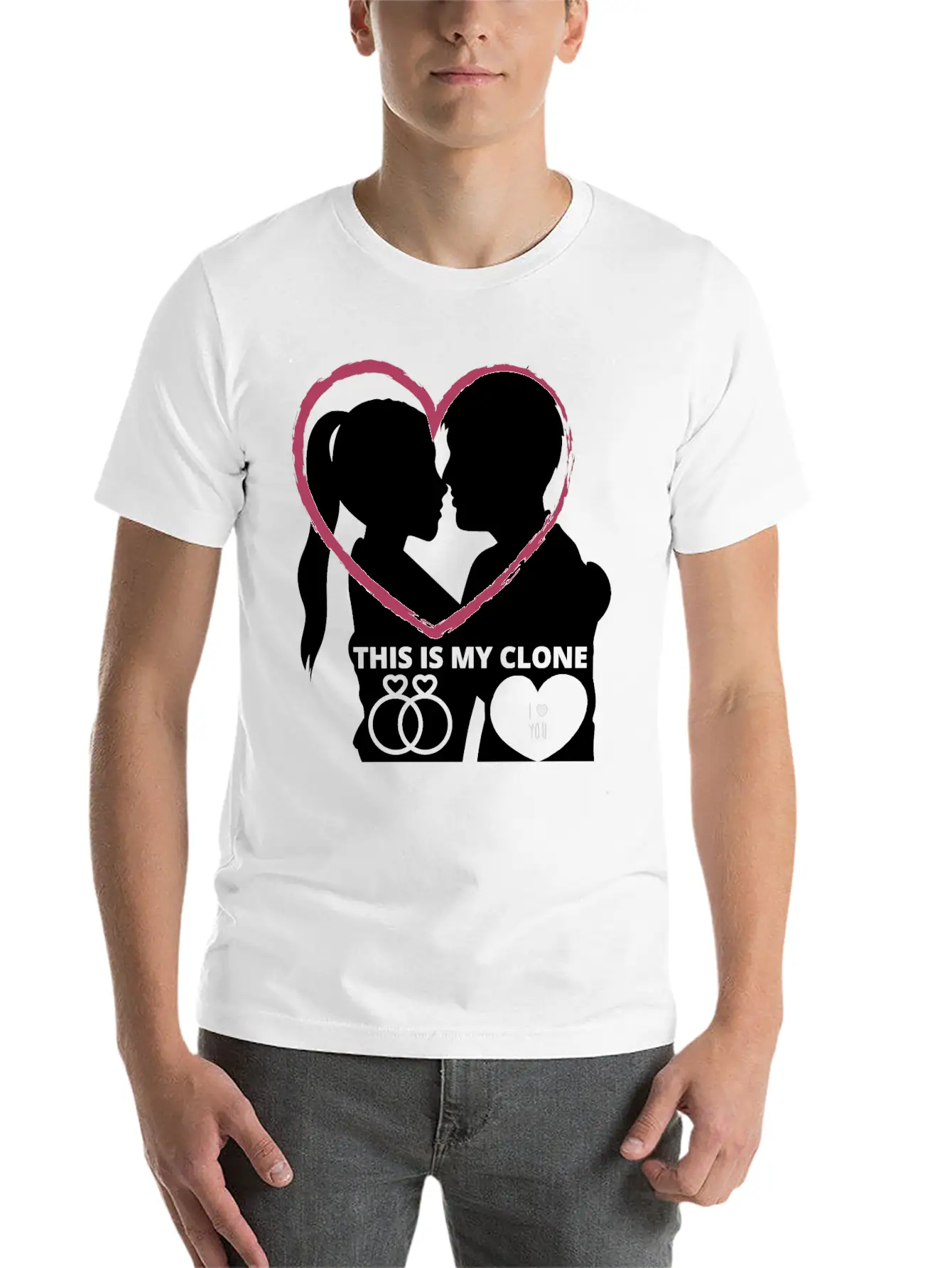 This Is My Shadow Clone Unisex Short Sleeve Soft Cotton T-Shirt – Casual Everyday Wear