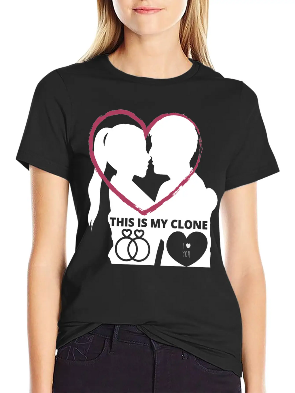 This Is My Shadow Clone Unisex Short Sleeve Soft Cotton T-Shirt – Casual Everyday Wear