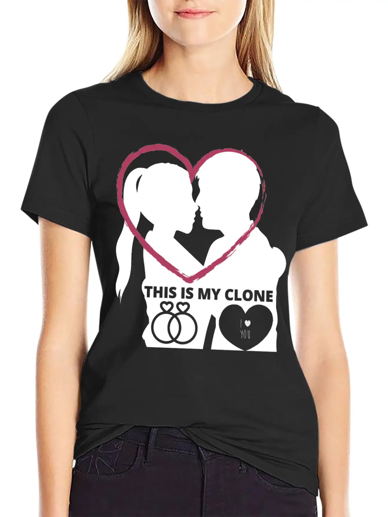 This Is My Shadow Clone Unisex Short Sleeve Soft Cotton T-Shirt – Casual Everyday Wear