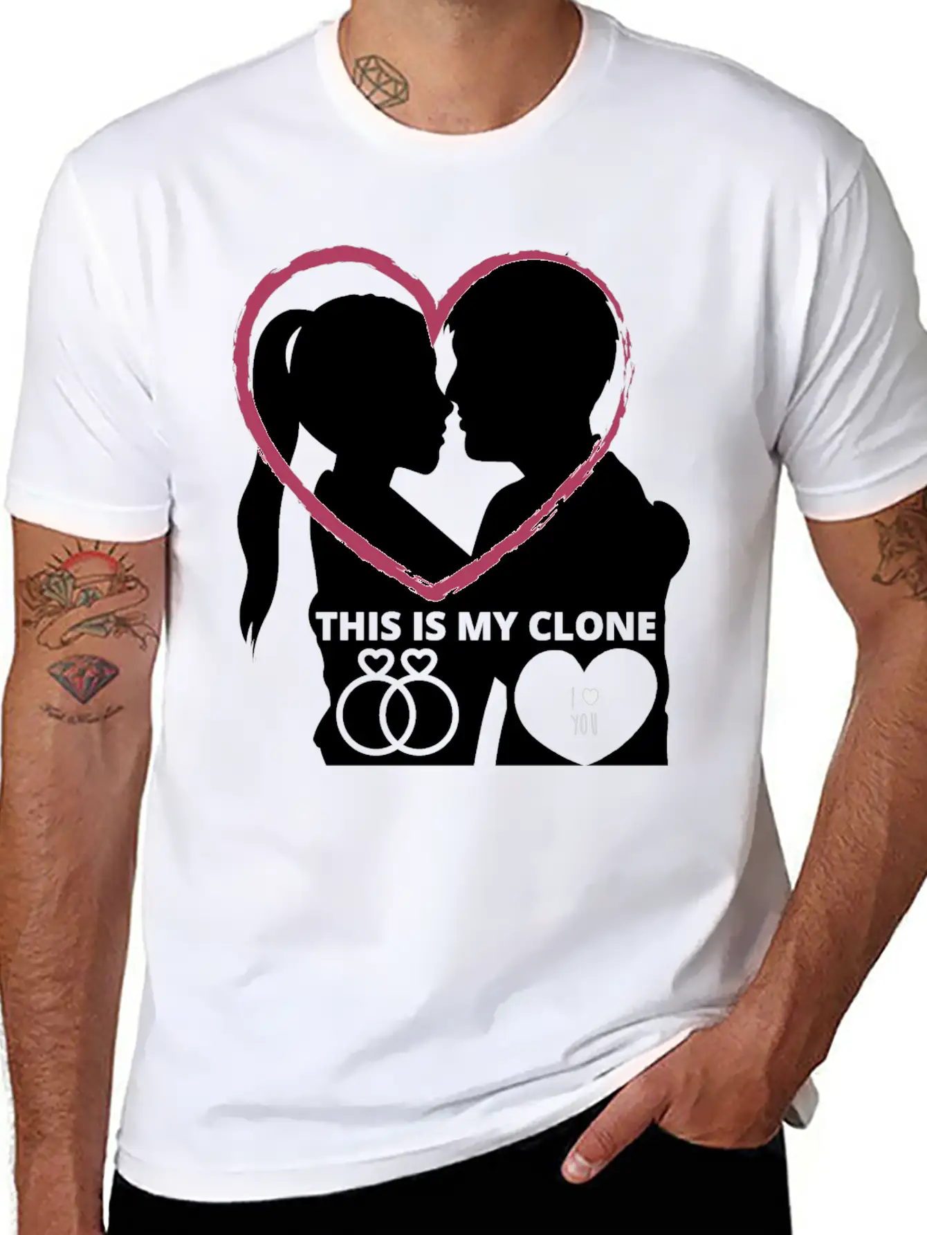 This Is My Shadow Clone Unisex Short Sleeve Soft Cotton T-Shirt – Casual Everyday Wear