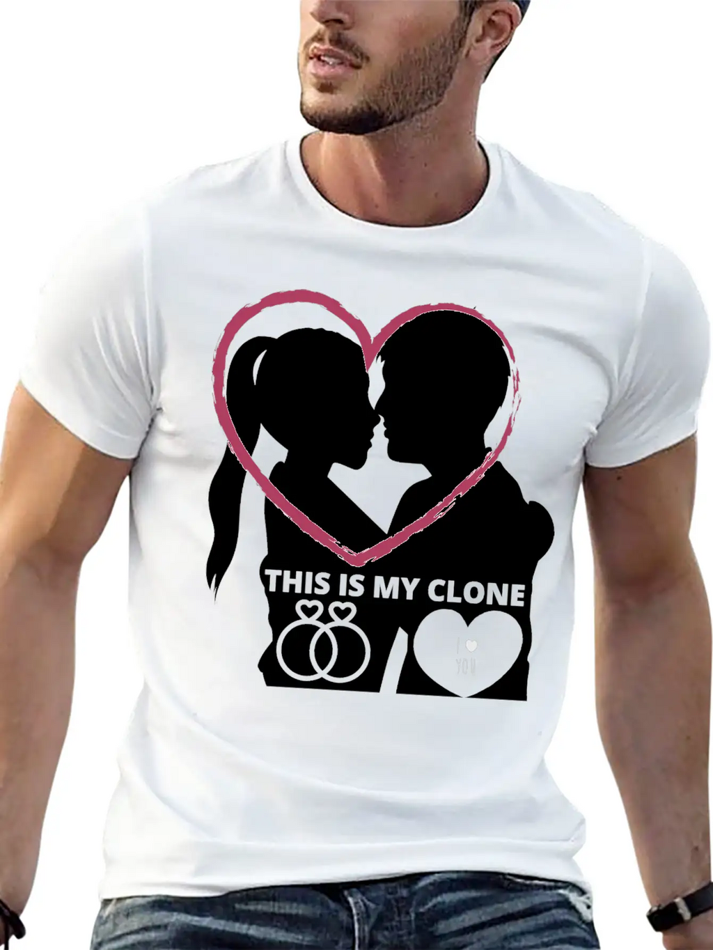 This Is My Shadow Clone Unisex Short Sleeve Soft Cotton T-Shirt – Casual Everyday Wear