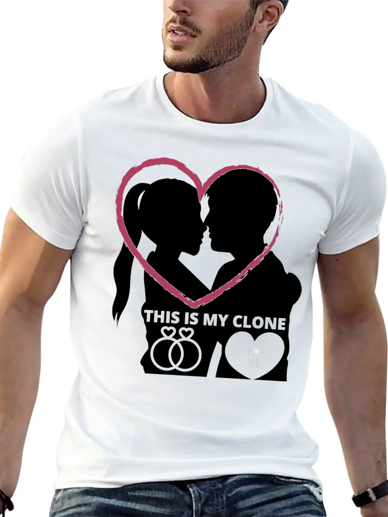 This Is My Shadow Clone Unisex Short Sleeve Soft Cotton T-Shirt – Casual Everyday Wear