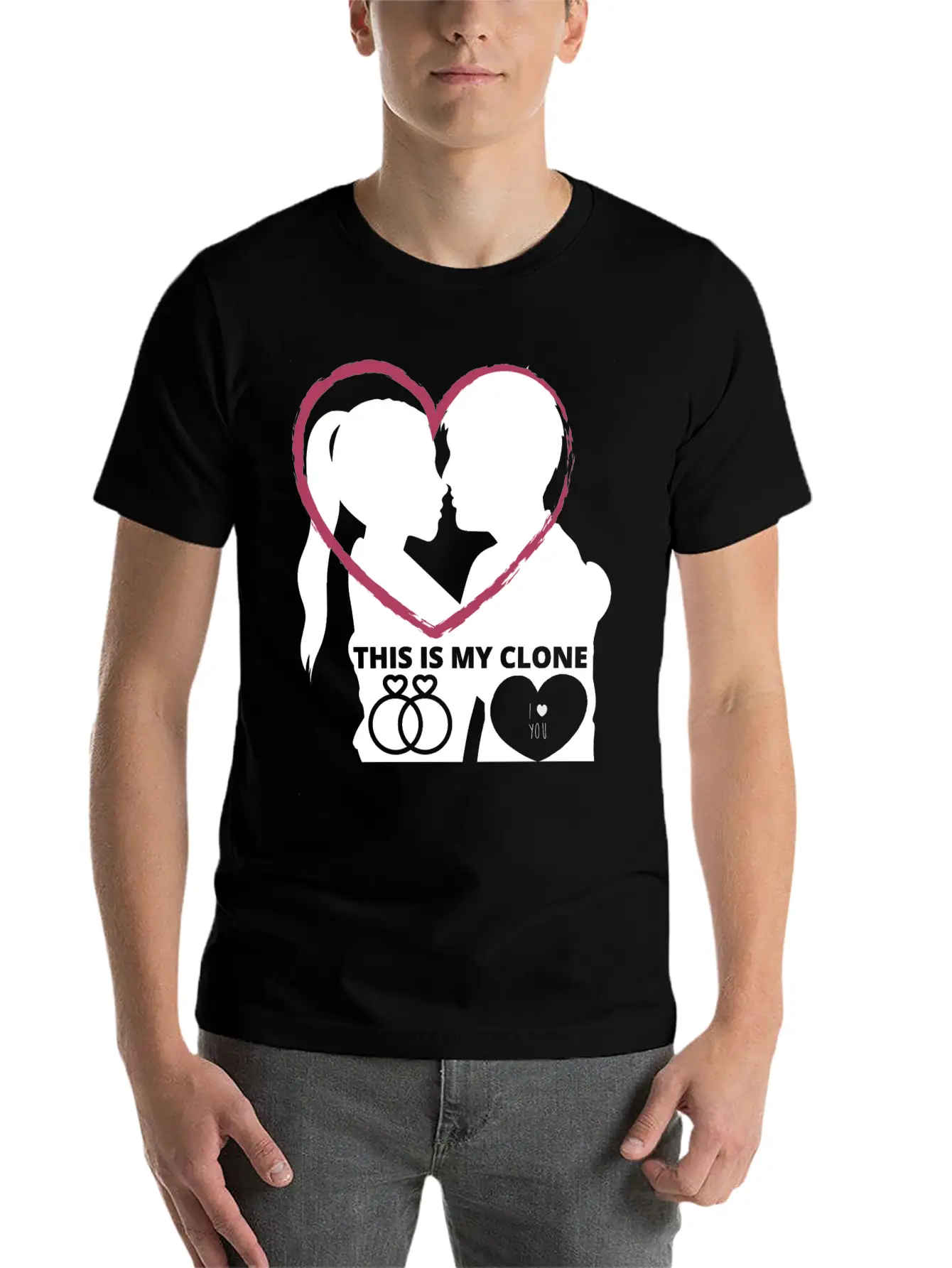 This Is My Shadow Clone Unisex Short Sleeve Soft Cotton T-Shirt – Casual Everyday Wear