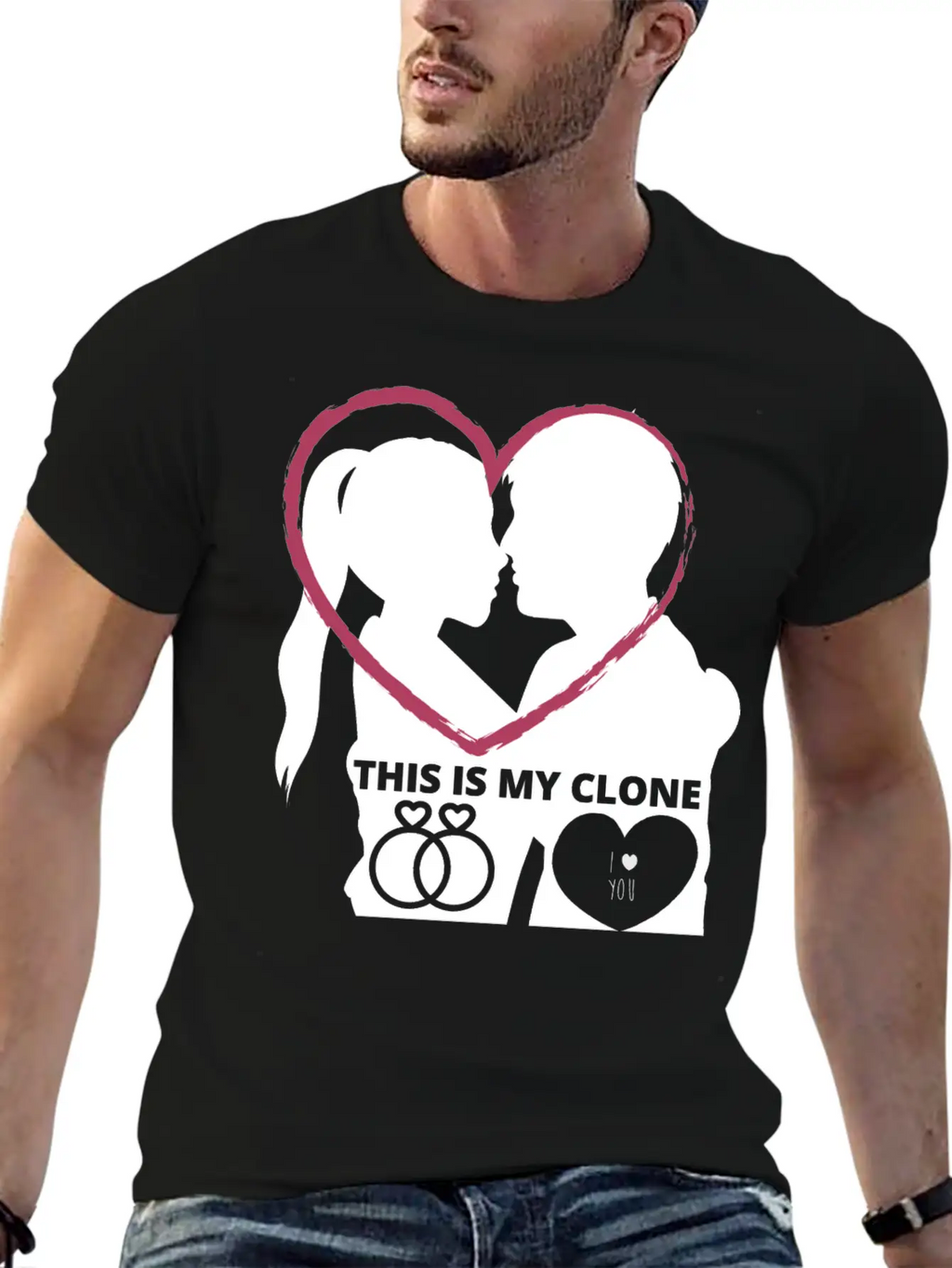 This Is My Shadow Clone Unisex Short Sleeve Soft Cotton T-Shirt – Casual Everyday Wear