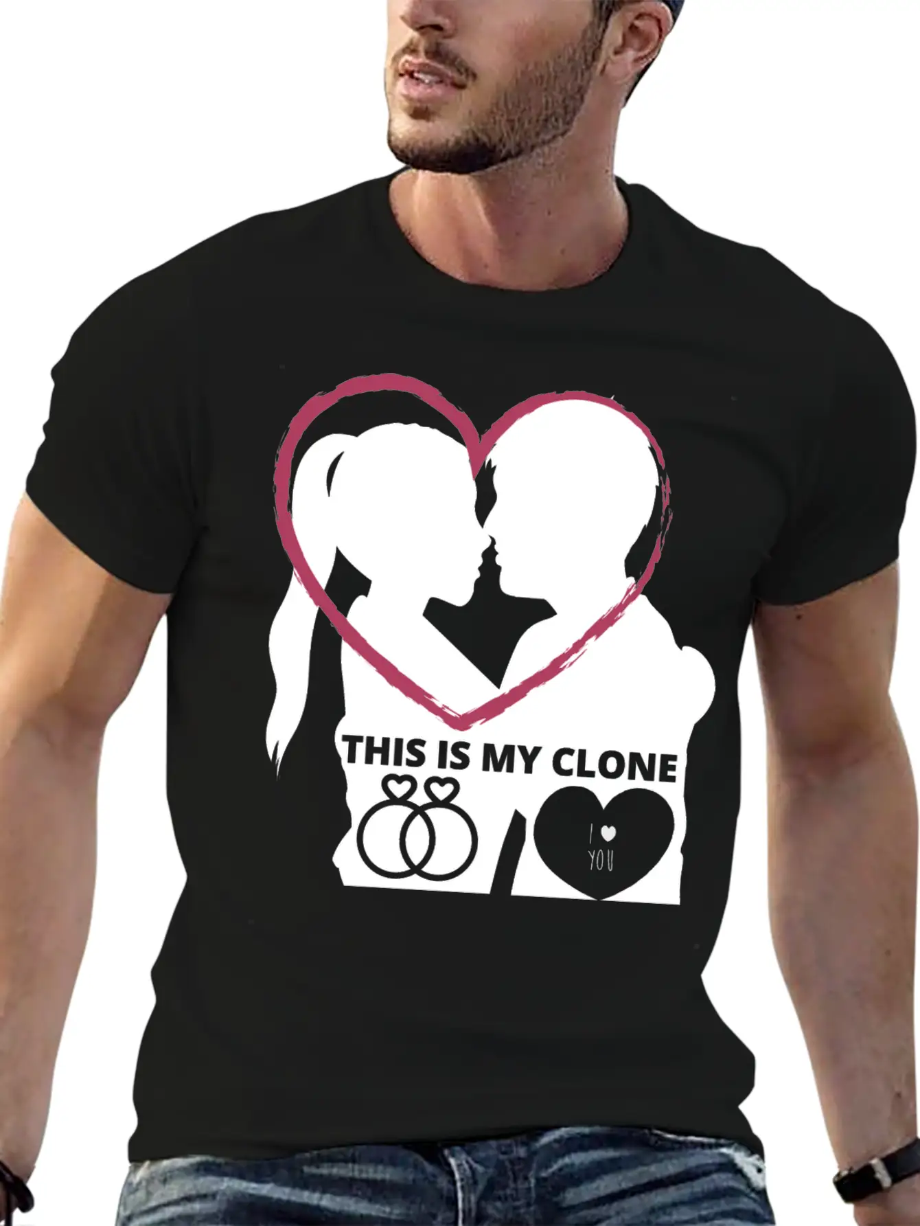 This Is My Shadow Clone Unisex Short Sleeve Soft Cotton T-Shirt – Casual Everyday Wear