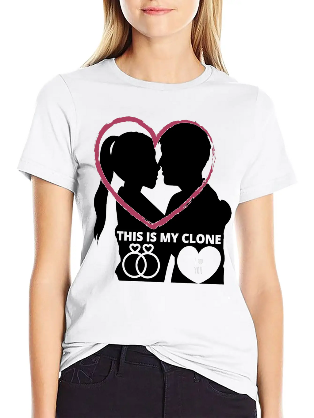 This Is My Shadow Clone Unisex Short Sleeve Soft Cotton T-Shirt – Casual Everyday Wear