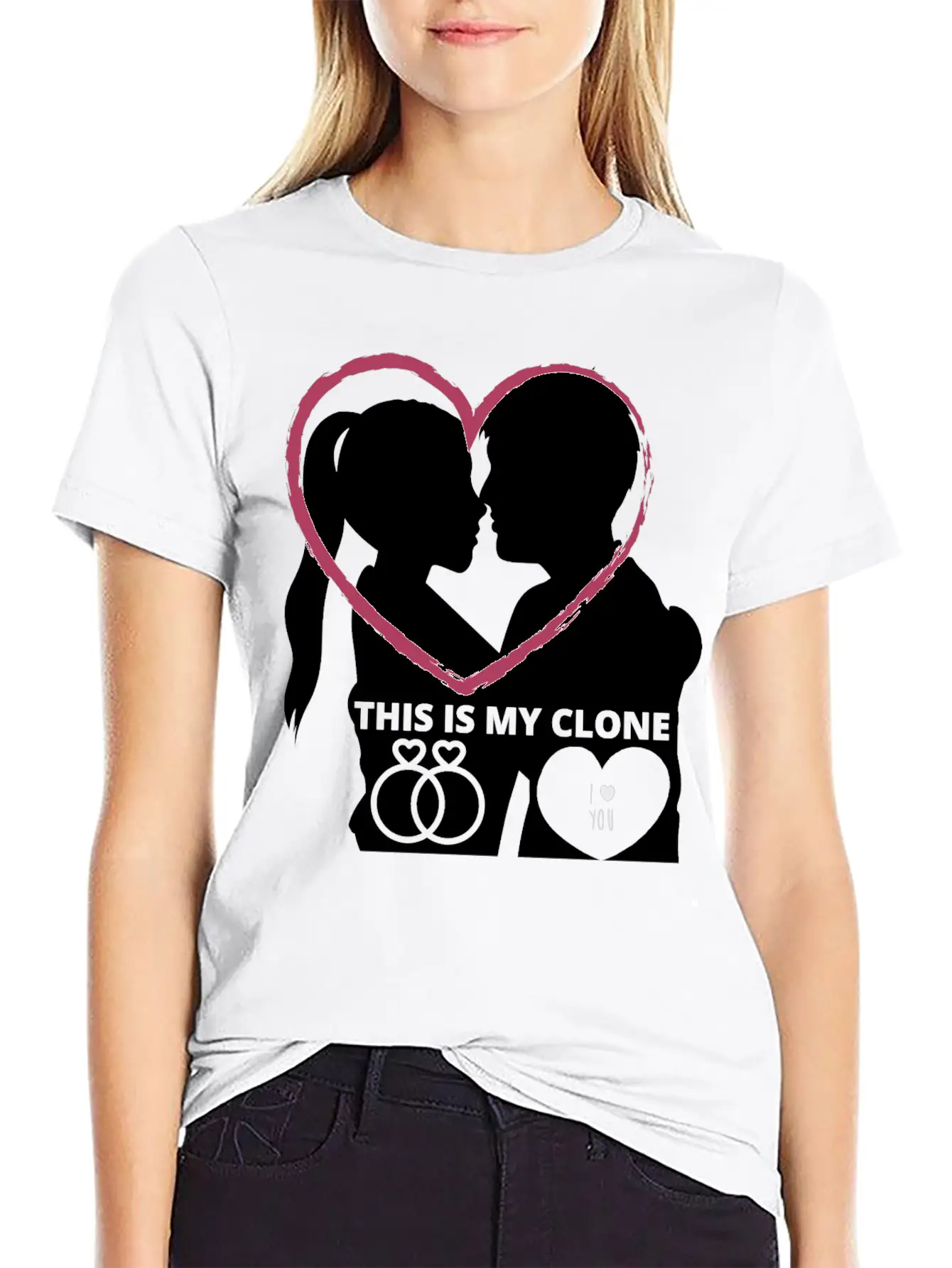 This Is My Shadow Clone Unisex Short Sleeve Soft Cotton T-Shirt – Casual Everyday Wear