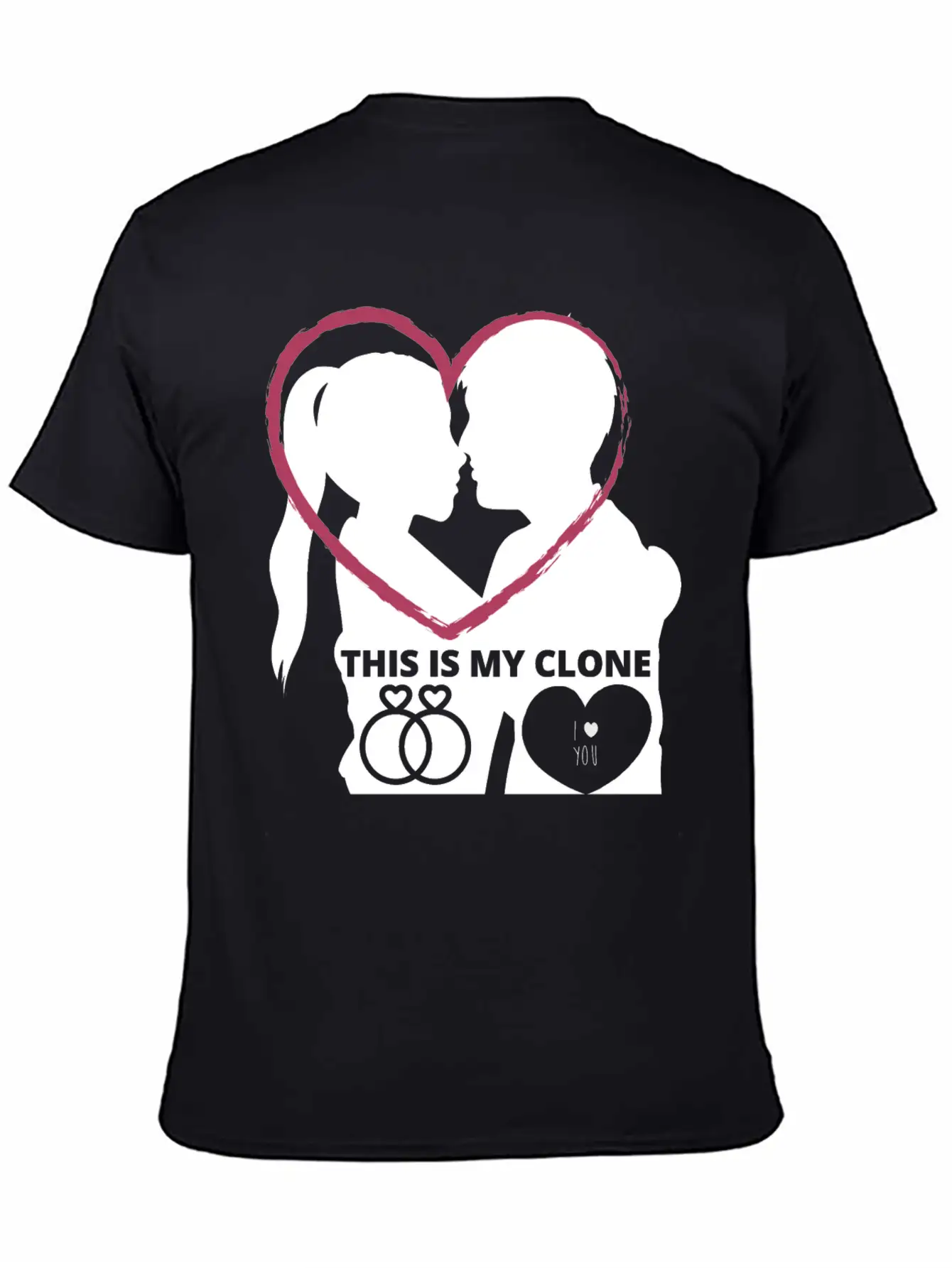 This Is My Shadow Clone Unisex Short Sleeve Soft Cotton T-Shirt – Casual Everyday Wear