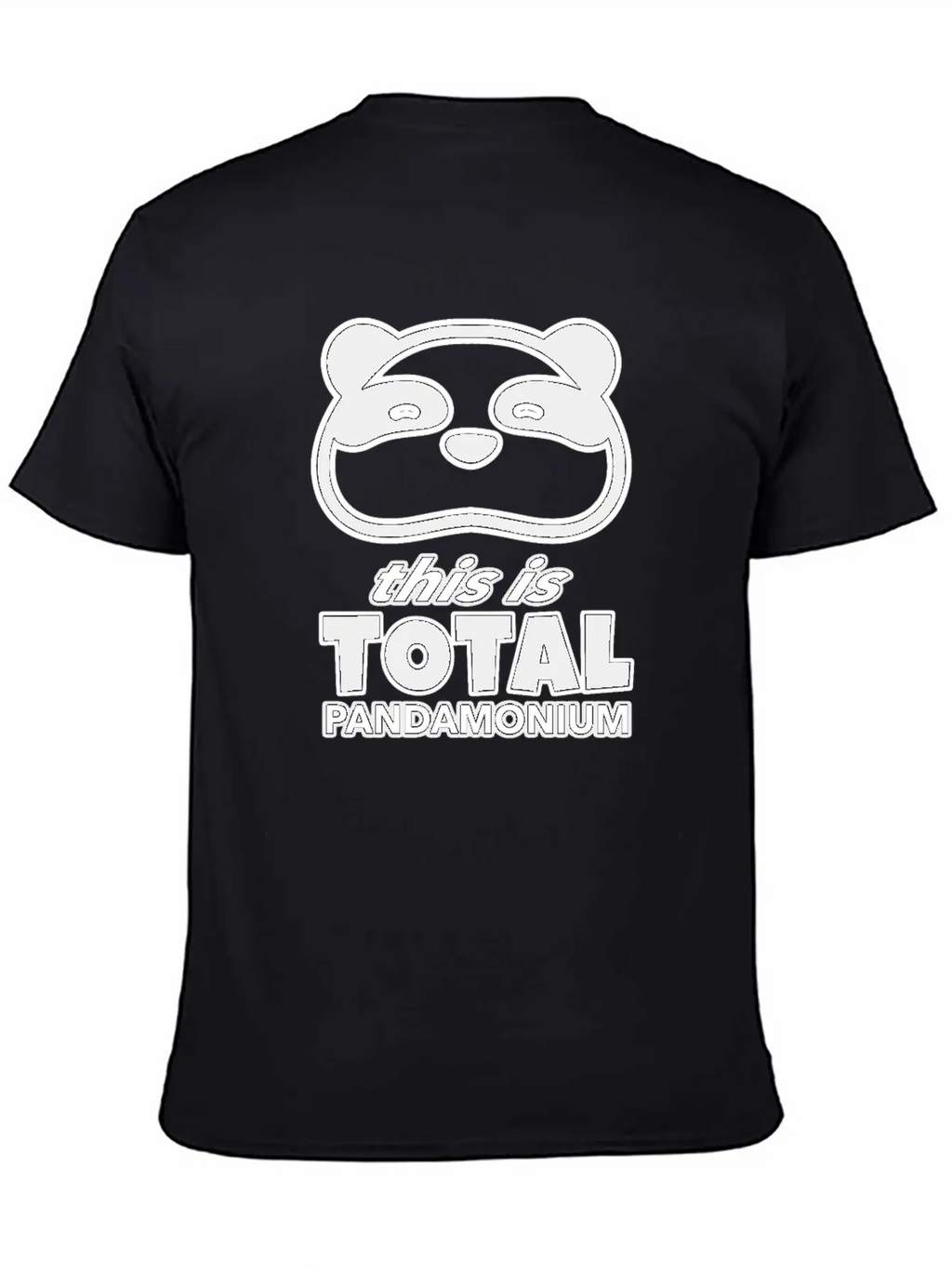 This Is Total Pandamonium, Panda, Wildlife, Animal Unisex Casual T-Shirt – Clean Design For Daily Comfort
