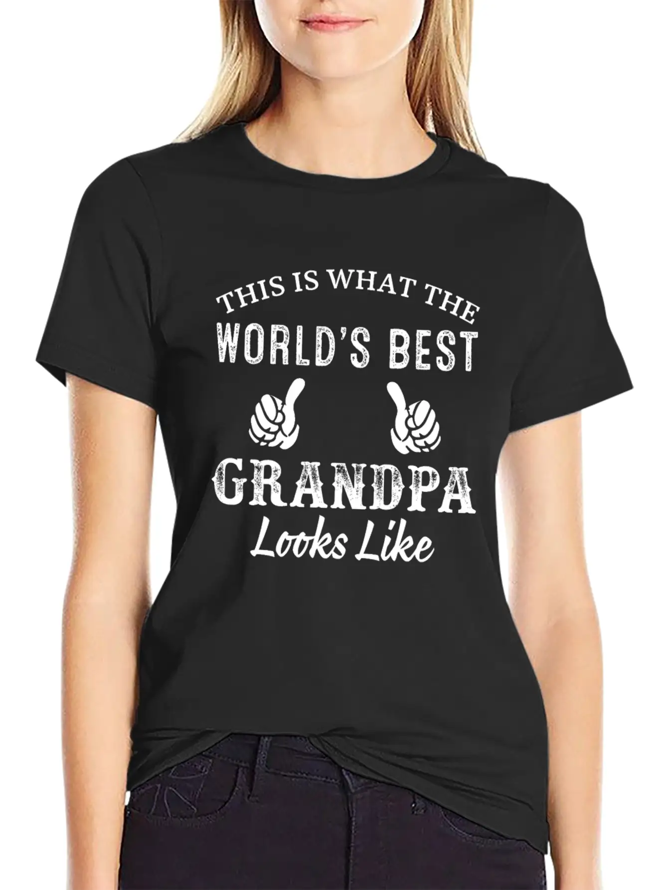 This Is What The World's Best Grandpa Looks Like S Classic Fit Graphic Tee For Daily Comfort – Unisex Cotton Shirt