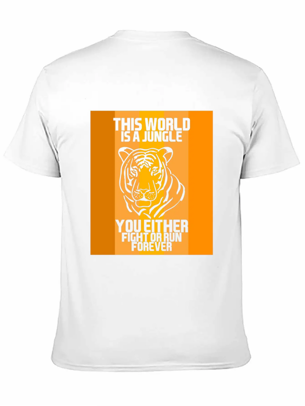 This World Is A Jungle Essential Cotton Tee For Daily Outfits – Unisex Style