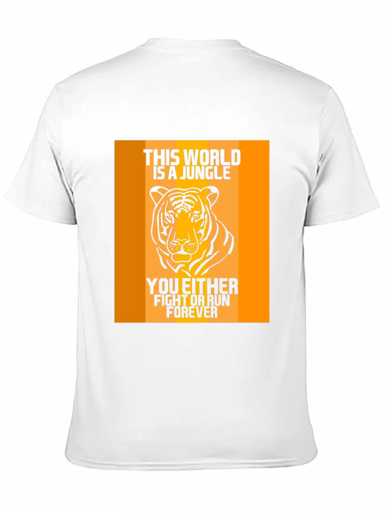 This World Is A Jungle Essential Cotton Tee For Daily Outfits – Unisex Style