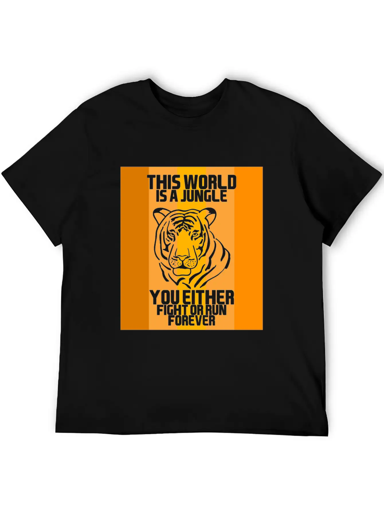 This World Is A Jungle Essential Cotton Tee For Daily Outfits – Unisex Style