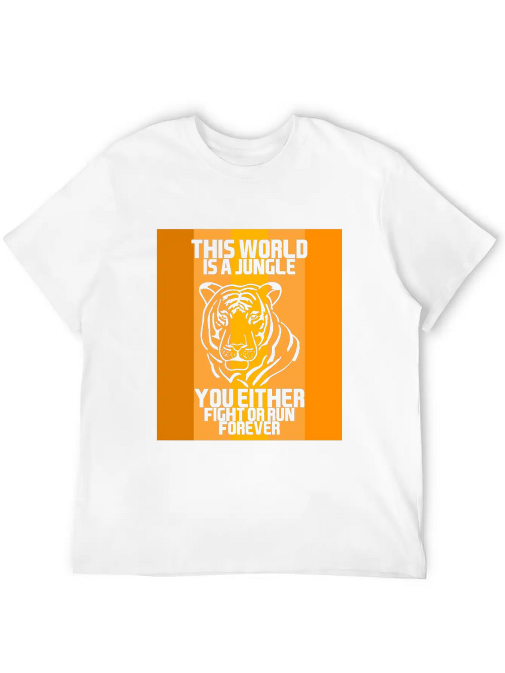 This World Is A Jungle Essential Cotton Tee For Daily Outfits – Unisex Style