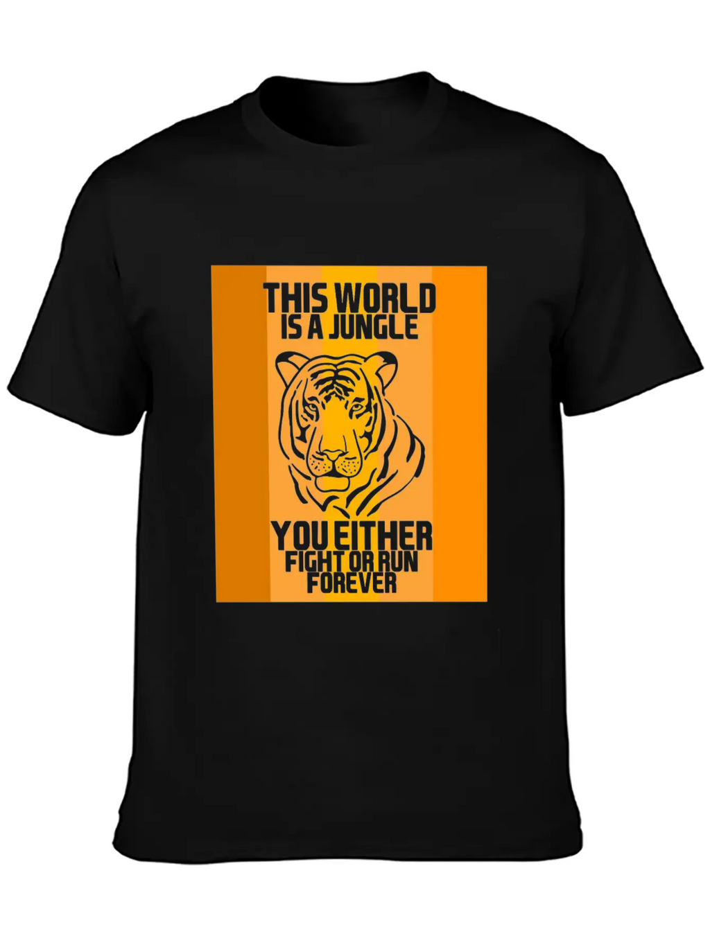 This World Is A Jungle Essential Cotton Tee For Daily Outfits – Unisex Style