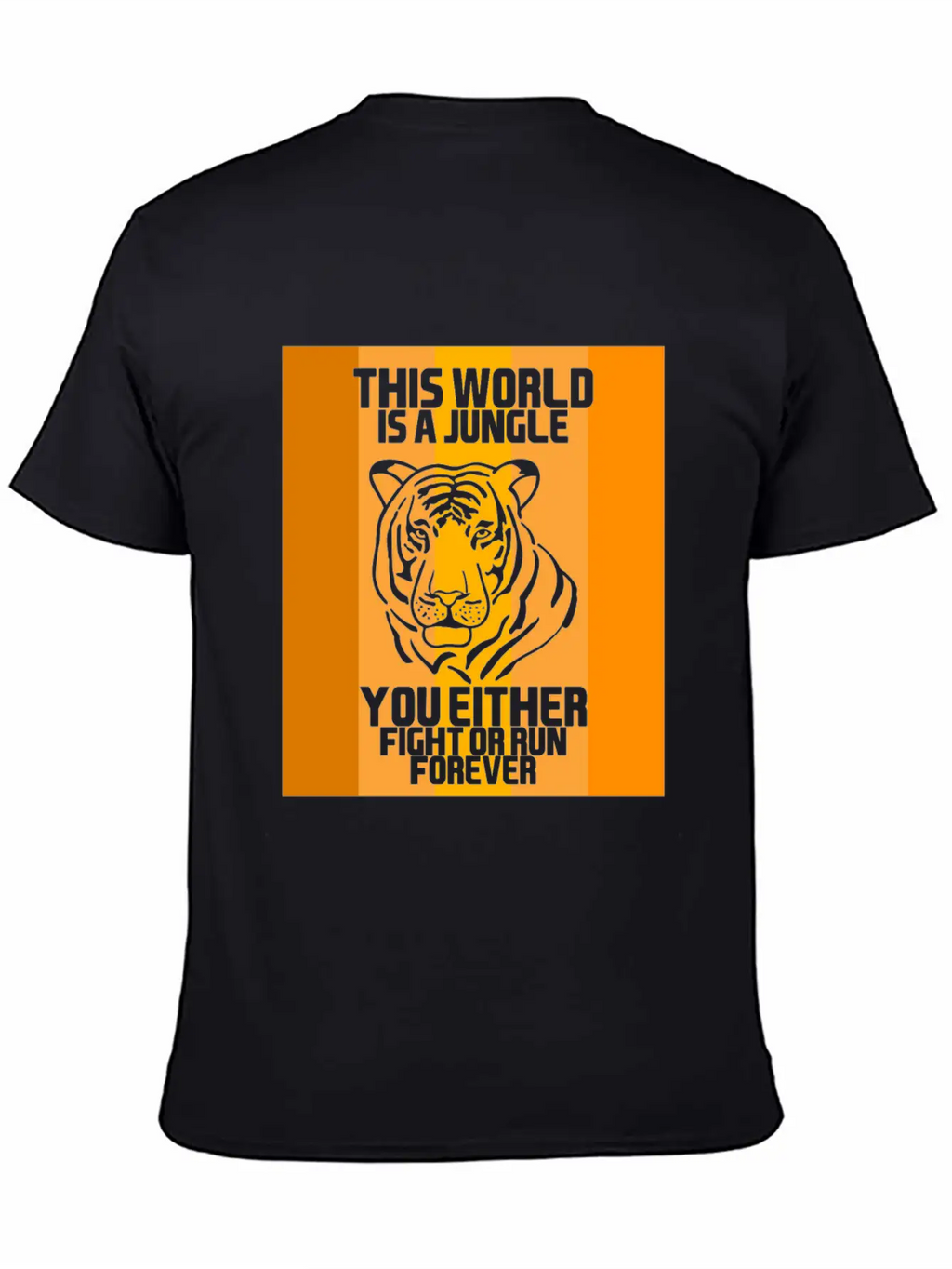 This World Is A Jungle Essential Cotton Tee For Daily Outfits – Unisex Style
