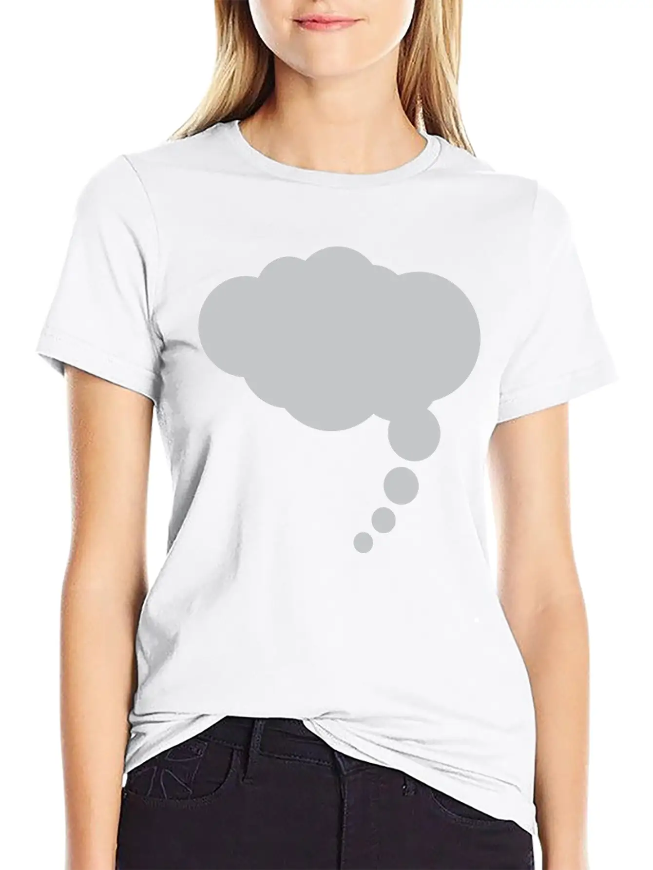 Thought Cloud 4 Unisex Short Sleeve Soft Cotton T-Shirt – Casual Everyday Wear