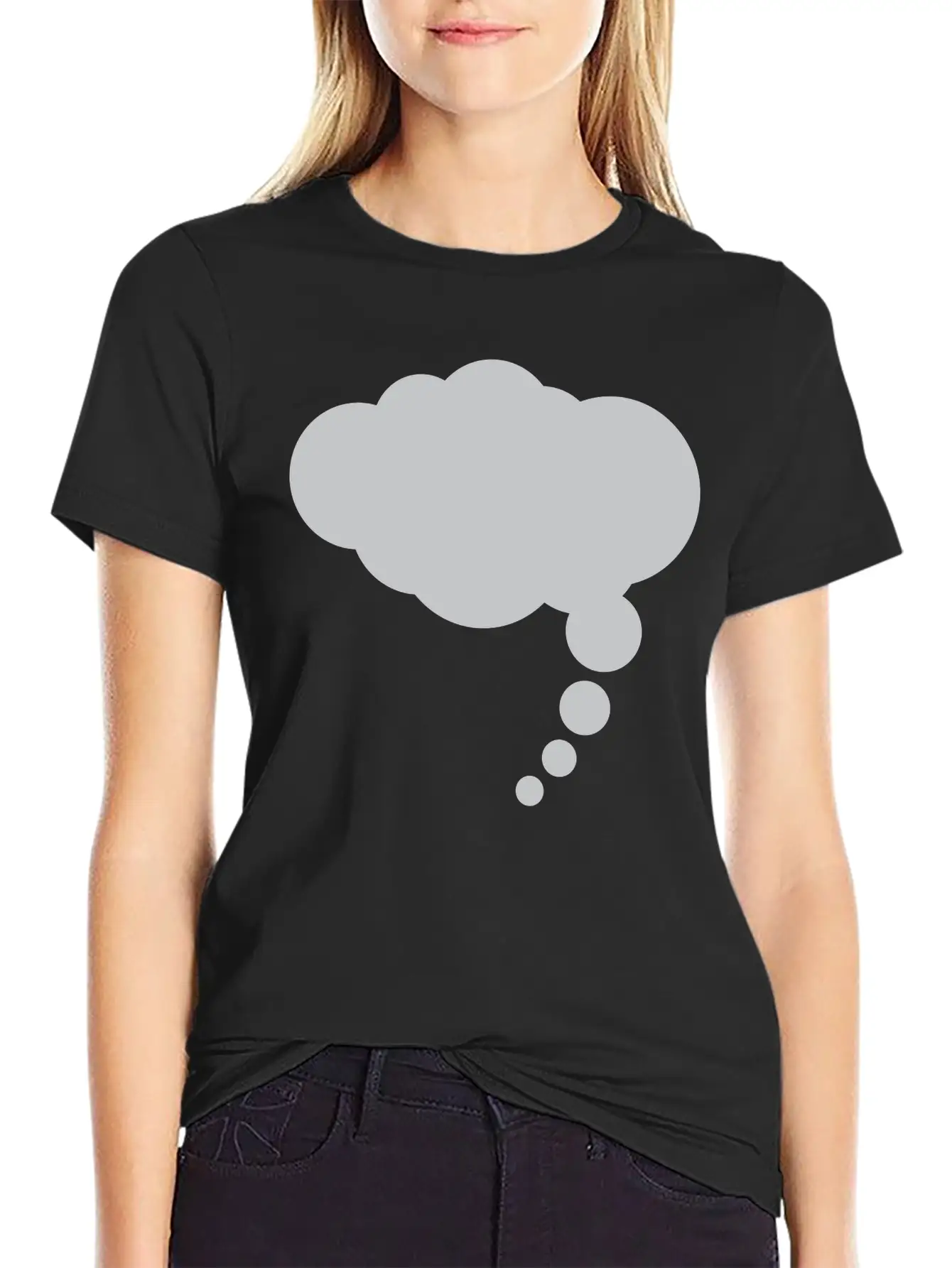 Thought Cloud 4 Unisex Short Sleeve Soft Cotton T-Shirt – Casual Everyday Wear