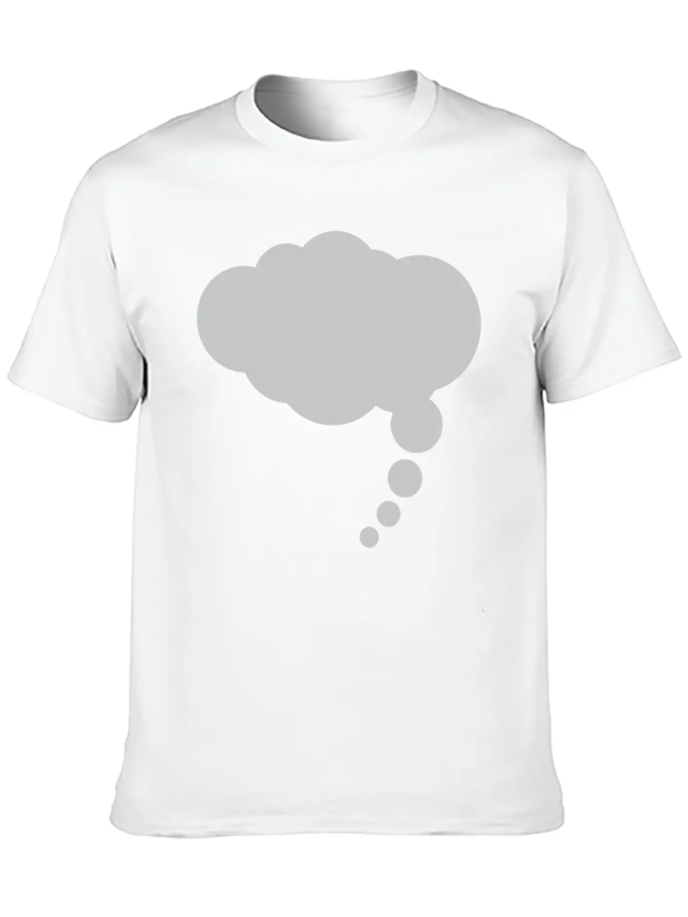 Thought Cloud 4 Unisex Short Sleeve Soft Cotton T-Shirt – Casual Everyday Wear