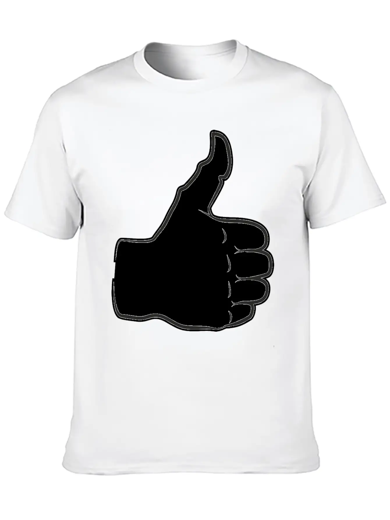 Thumbs Up Everything Is Good And All Right Praise Unisex Casual T-Shirt – Clean Design For Daily Comfort