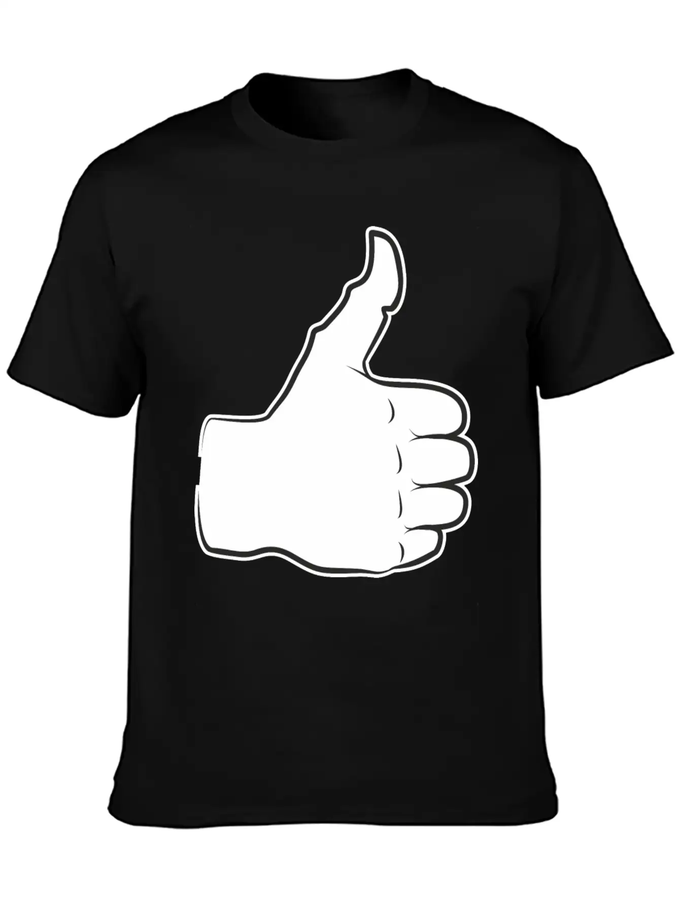 Thumbs Up Everything Is Good And All Right Praise Unisex Casual T-Shirt – Clean Design For Daily Comfort