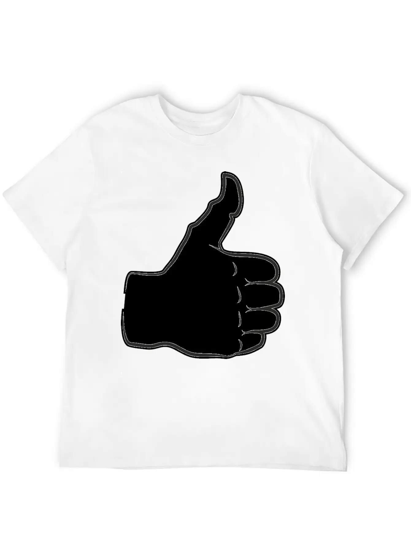 Thumbs Up Everything Is Good And All Right Praise Unisex Casual T-Shirt – Clean Design For Daily Comfort