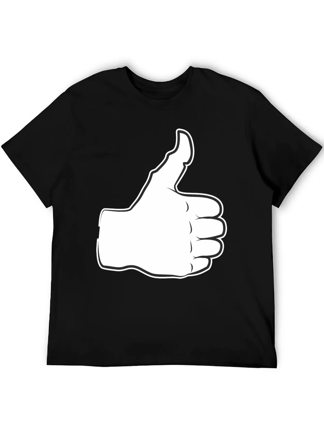 Thumbs Up Everything Is Good And All Right Praise Unisex Casual T-Shirt – Clean Design For Daily Comfort