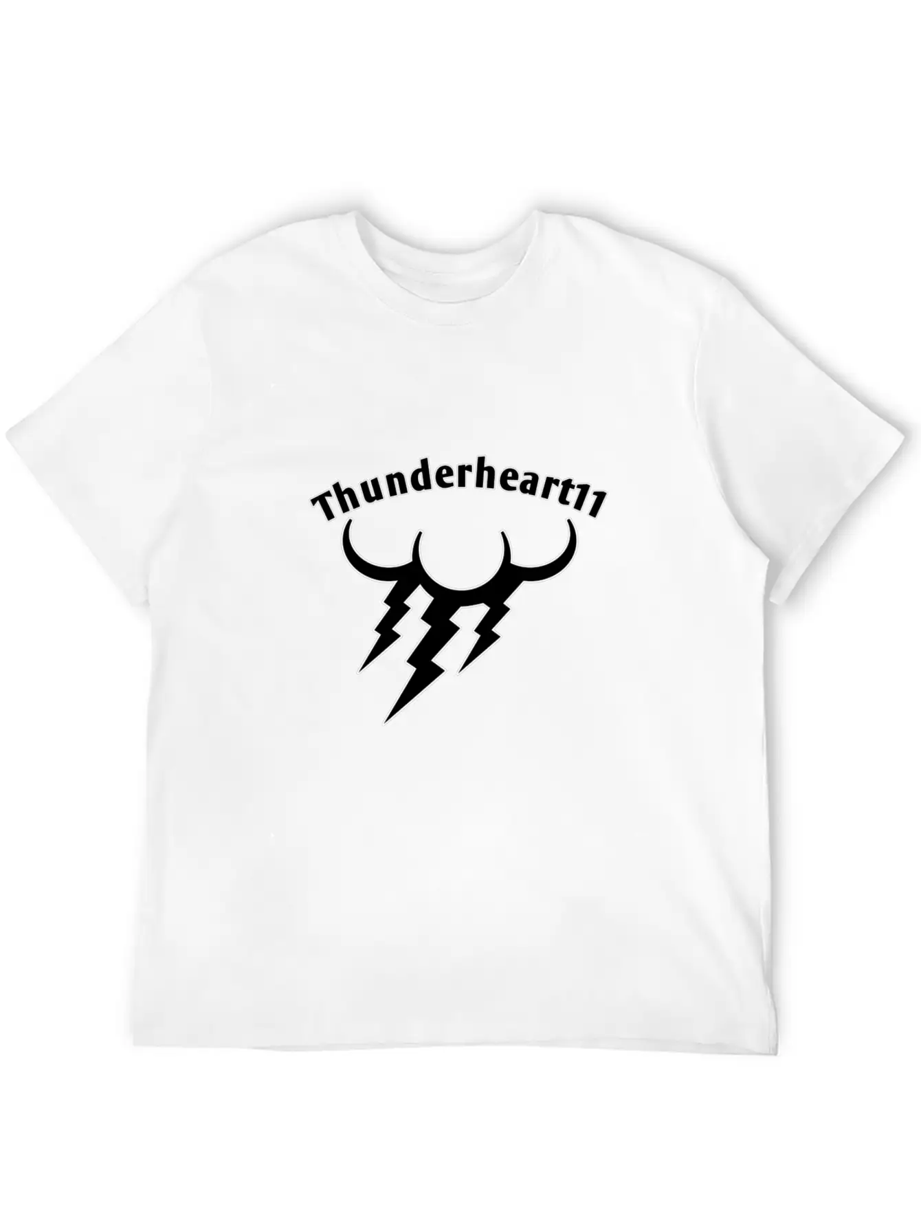 Thunder Black Unisex Casual T-Shirt – Clean Design For Daily Comfort