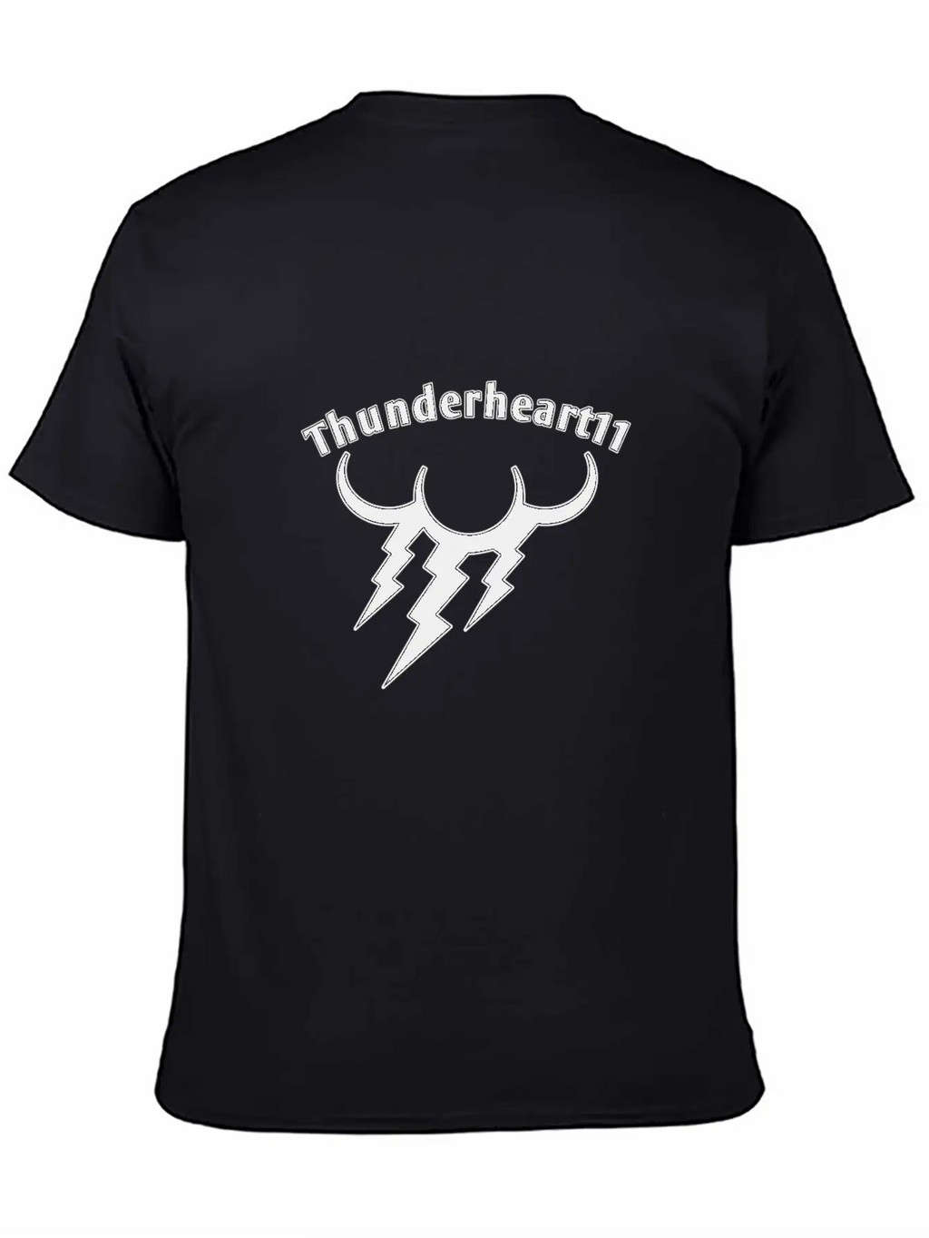 Thunder Black Unisex Casual T-Shirt – Clean Design For Daily Comfort