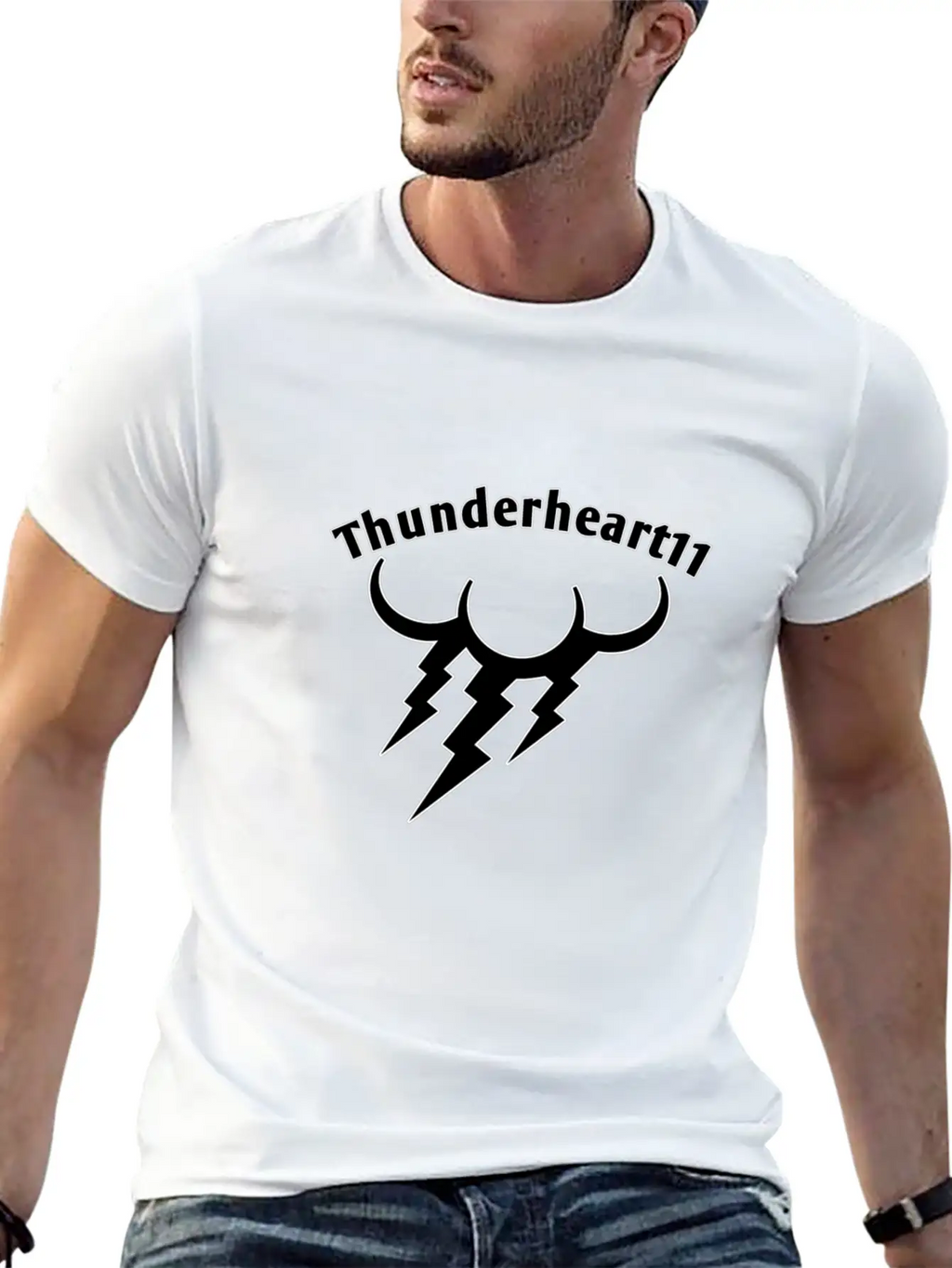 Thunder Black Unisex Casual T-Shirt – Clean Design For Daily Comfort