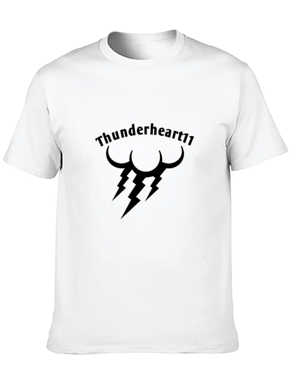 Thunder Black Unisex Casual T-Shirt – Clean Design For Daily Comfort