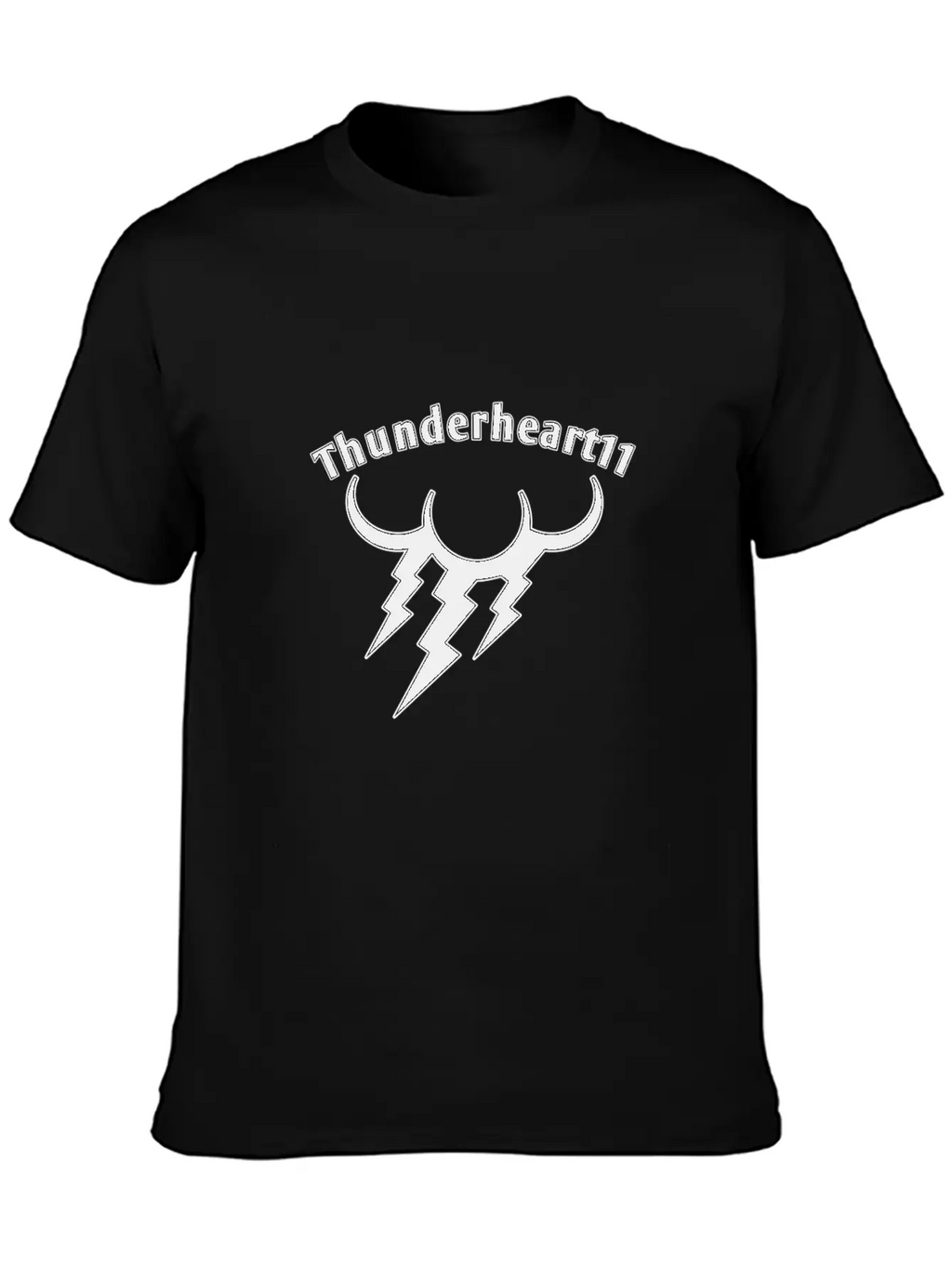 Thunder Black Unisex Casual T-Shirt – Clean Design For Daily Comfort