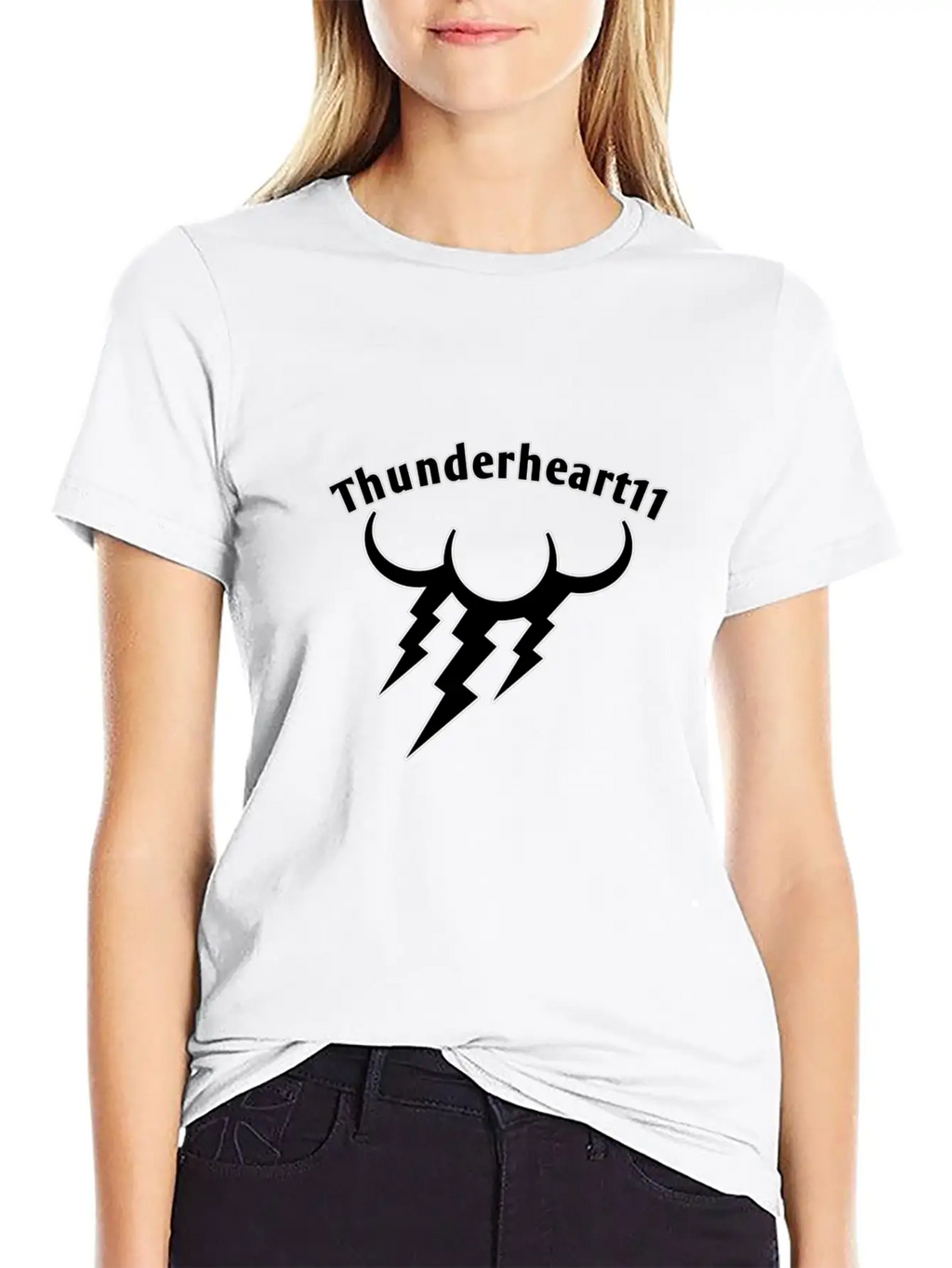 Thunder Black Unisex Casual T-Shirt – Clean Design For Daily Comfort