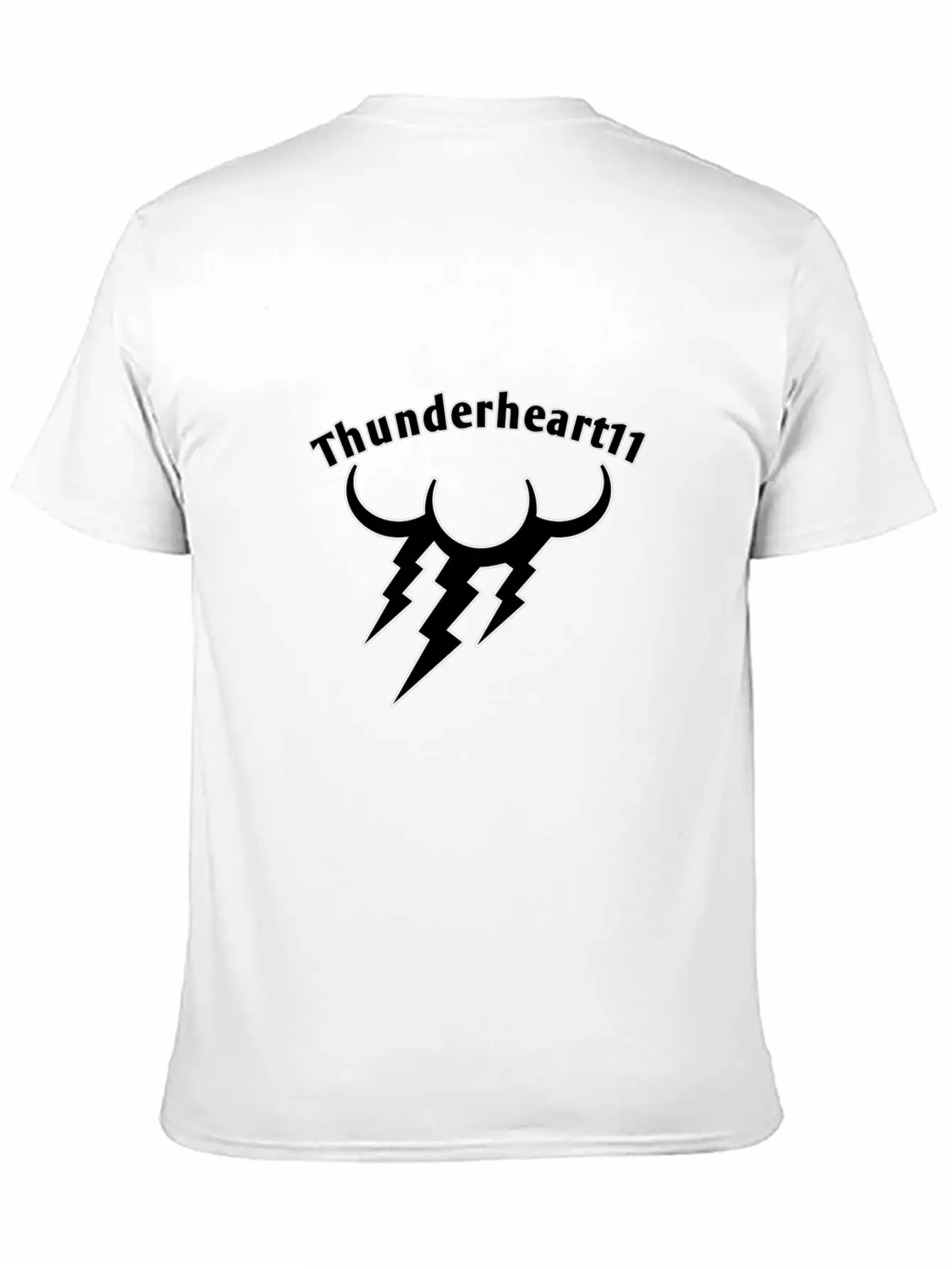 Thunder Black Unisex Casual T-Shirt – Clean Design For Daily Comfort