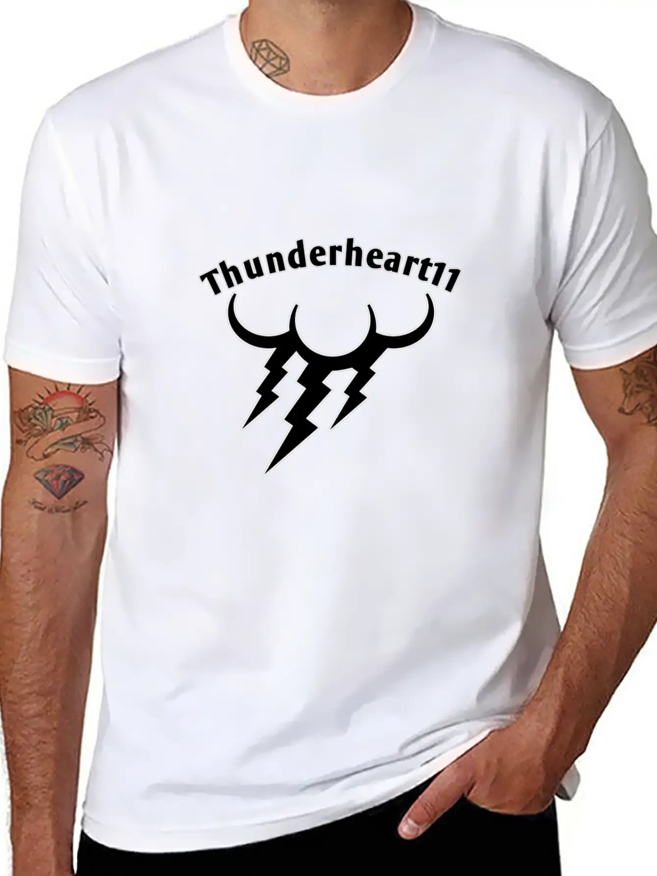 Thunder Black Unisex Casual T-Shirt – Clean Design For Daily Comfort