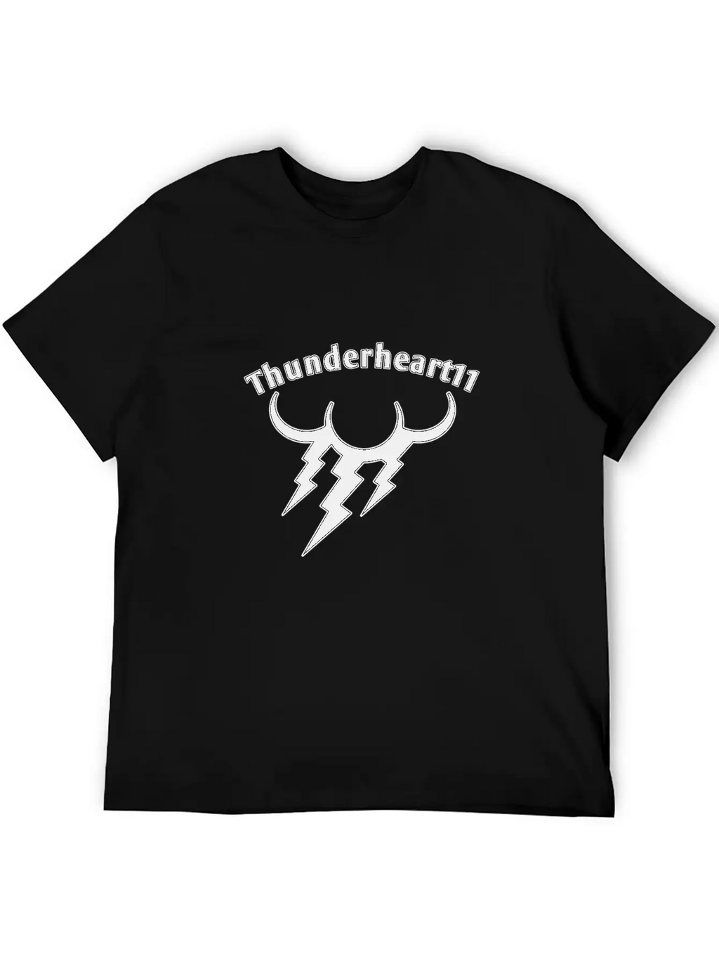 Thunder Black Unisex Casual T-Shirt – Clean Design For Daily Comfort