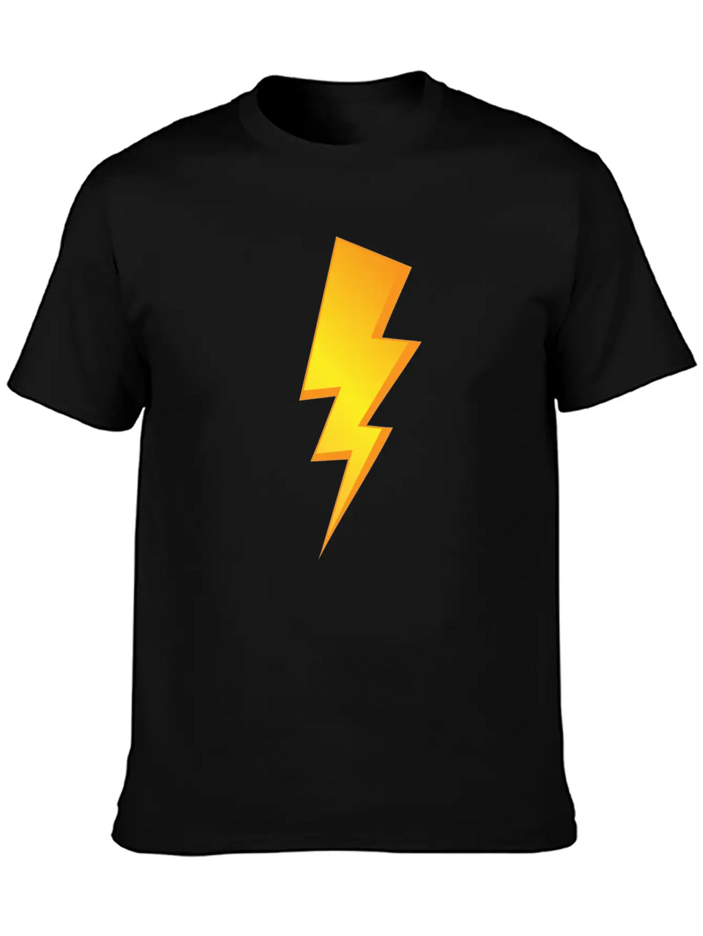 Thunder Lighting Casual Graphic T-Shirt – Simple And Comfortable Daily Wear