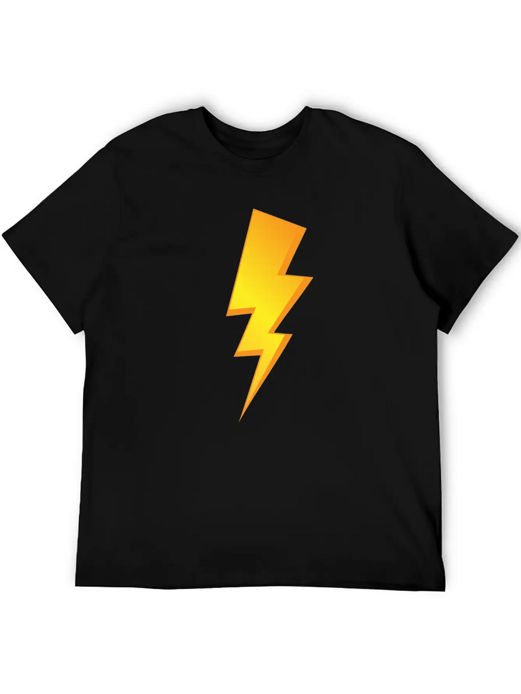 Thunder Lighting Casual Graphic T-Shirt – Simple And Comfortable Daily Wear